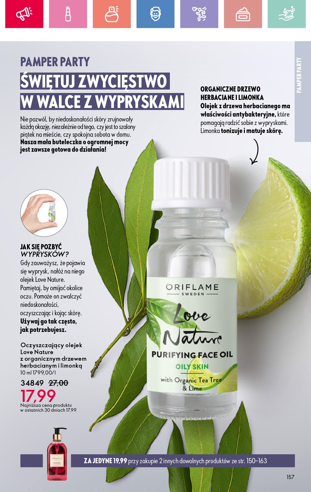 oriflame - Gazetka Oriflame ważna od 27.07. - 16.08. - page: 157