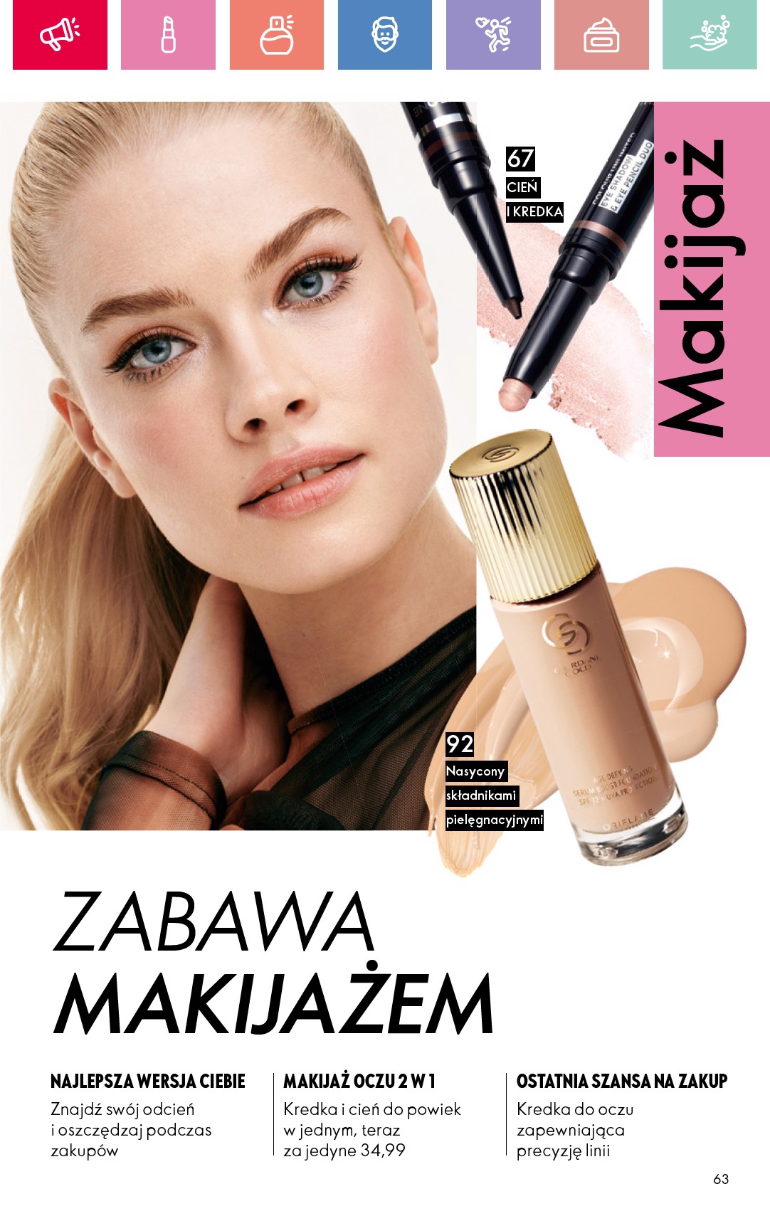 oriflame - Gazetka Oriflame ważna od 27.07. - 16.08. - page: 63
