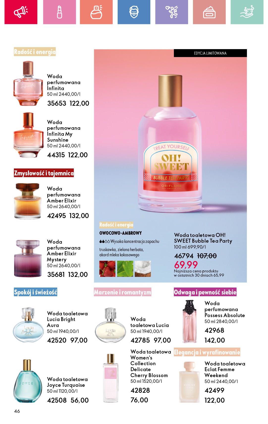 oriflame - Gazetka Oriflame ważna od 27.07. - 16.08. - page: 46