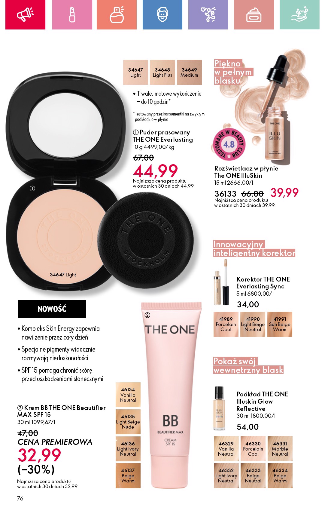 oriflame - Gazetka Oriflame ważna od 27.07. - 16.08. - page: 76