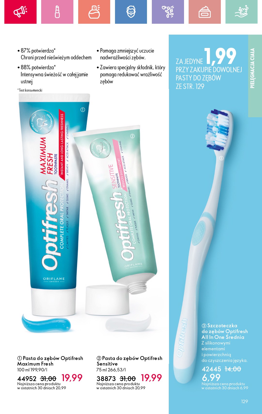 oriflame - Gazetka Oriflame ważna od 27.07. - 16.08. - page: 129