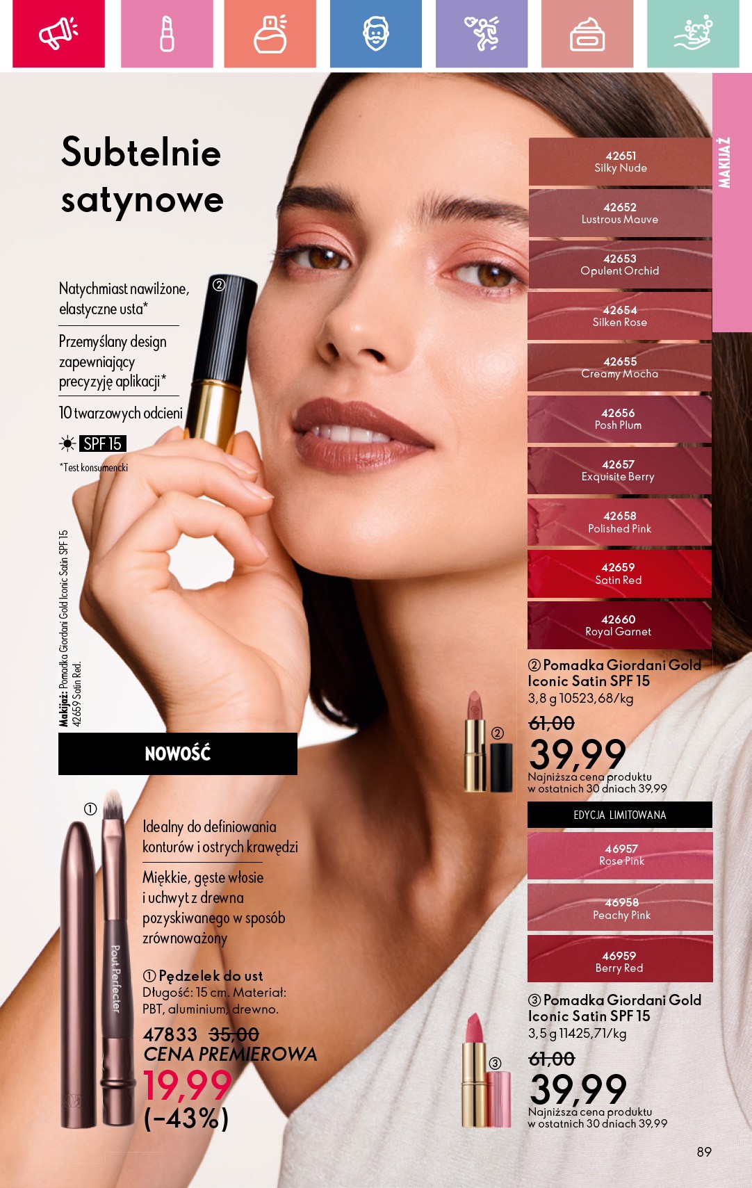 oriflame - Gazetka Oriflame ważna od 27.07. - 16.08. - page: 89