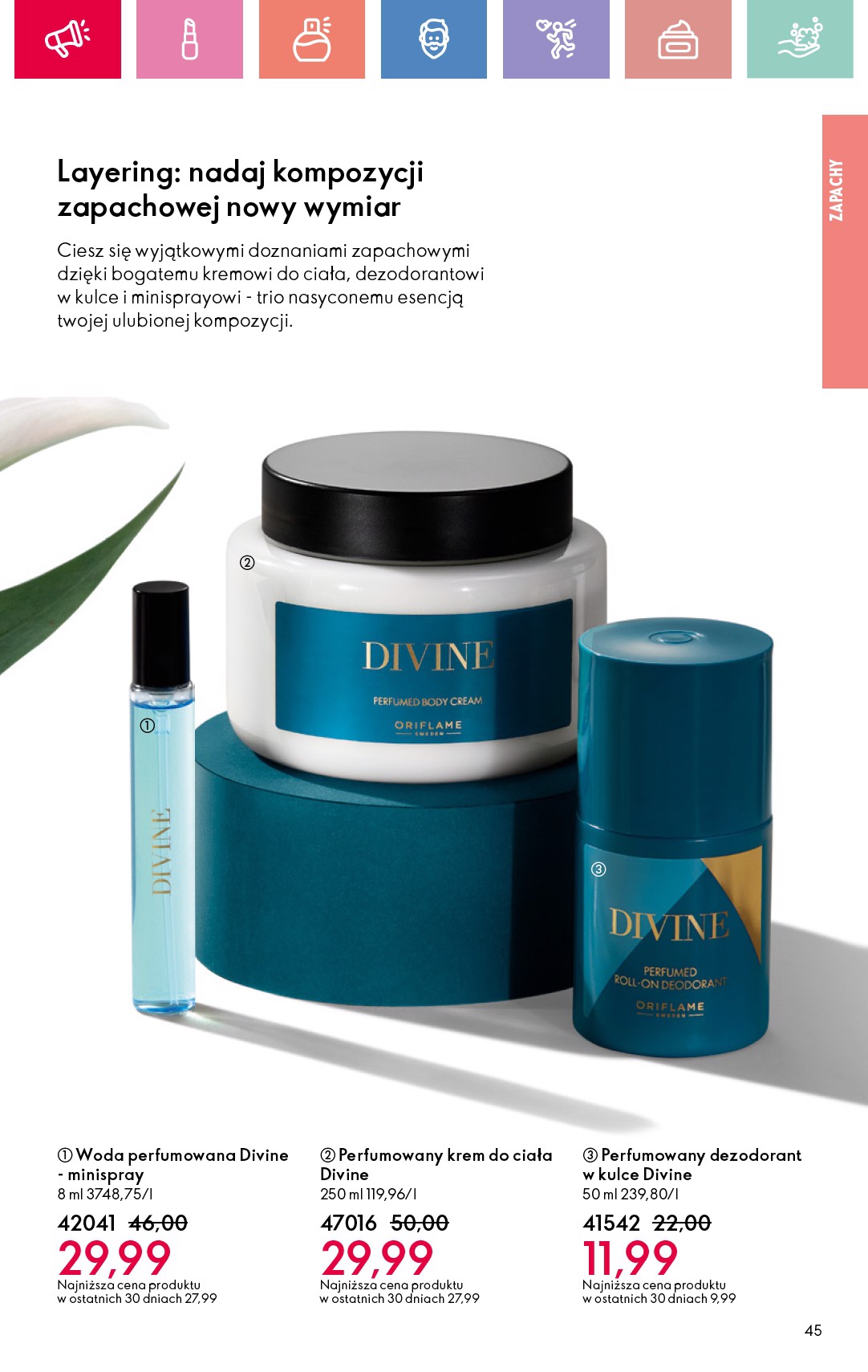 oriflame - Gazetka Oriflame ważna od 27.07. - 16.08. - page: 45