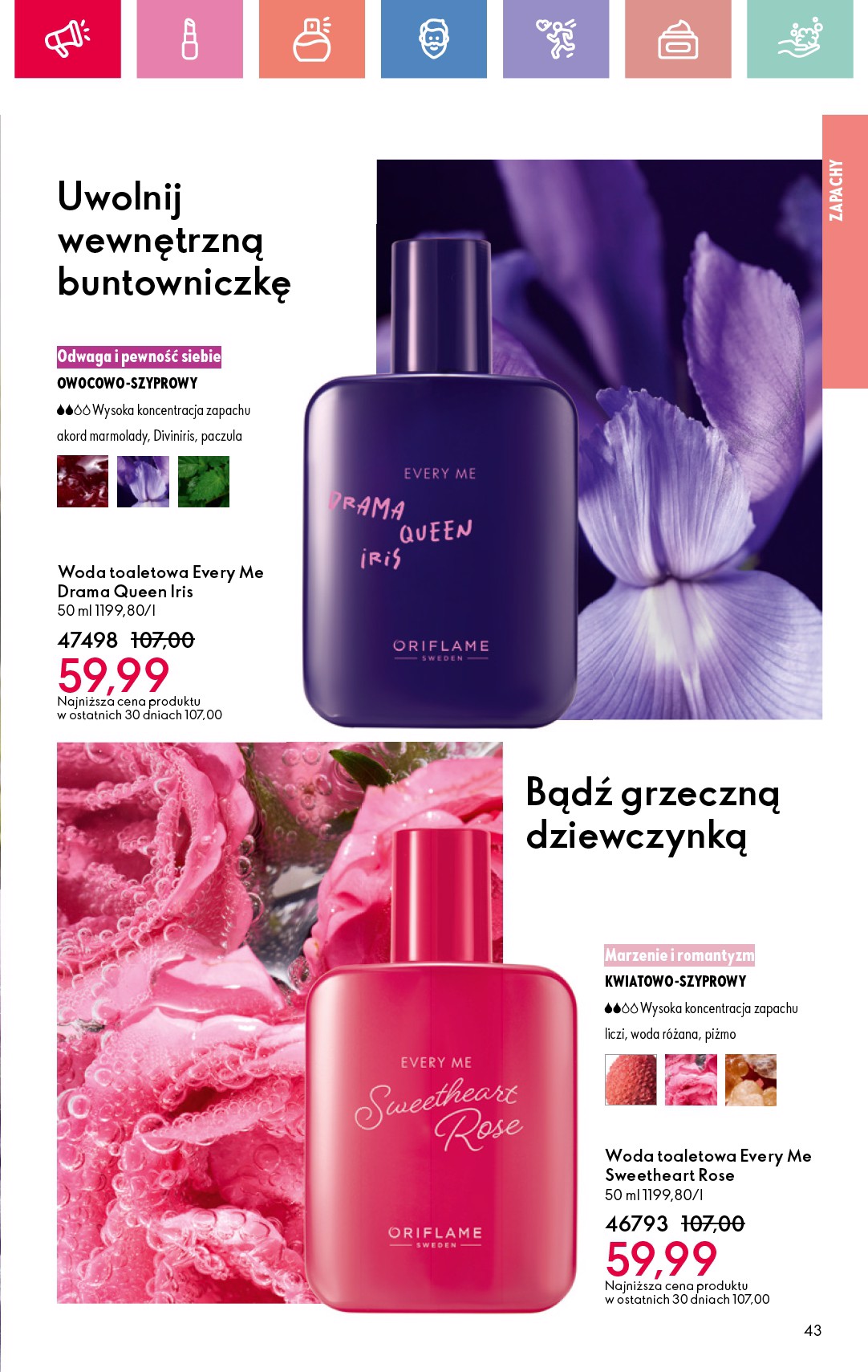 oriflame - Gazetka Oriflame ważna od 27.07. - 16.08. - page: 43