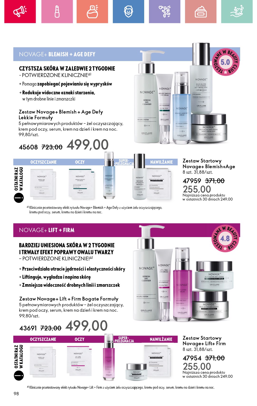 oriflame - Gazetka Oriflame - ważna od 17.08. do 06.09. - page: 98