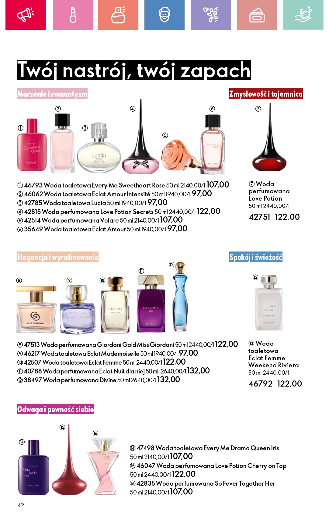 oriflame - Gazetka Oriflame - ważna od 17.08. do 06.09. - page: 42