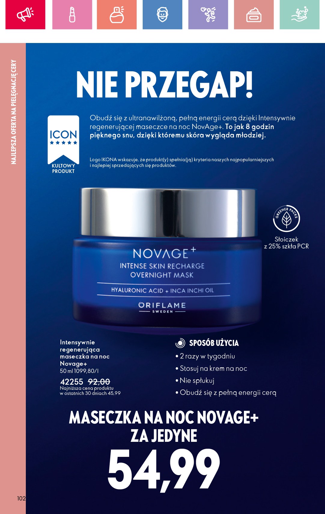 oriflame - Gazetka Oriflame - ważna od 17.08. do 06.09. - page: 102