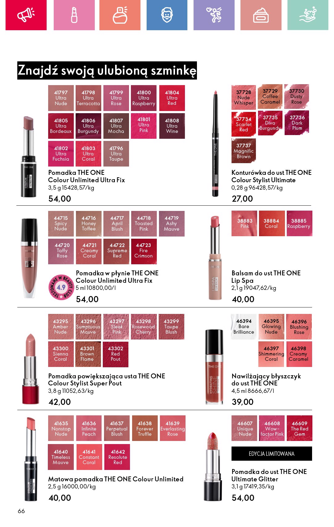 oriflame - Gazetka Oriflame - ważna od 17.08. do 06.09. - page: 66