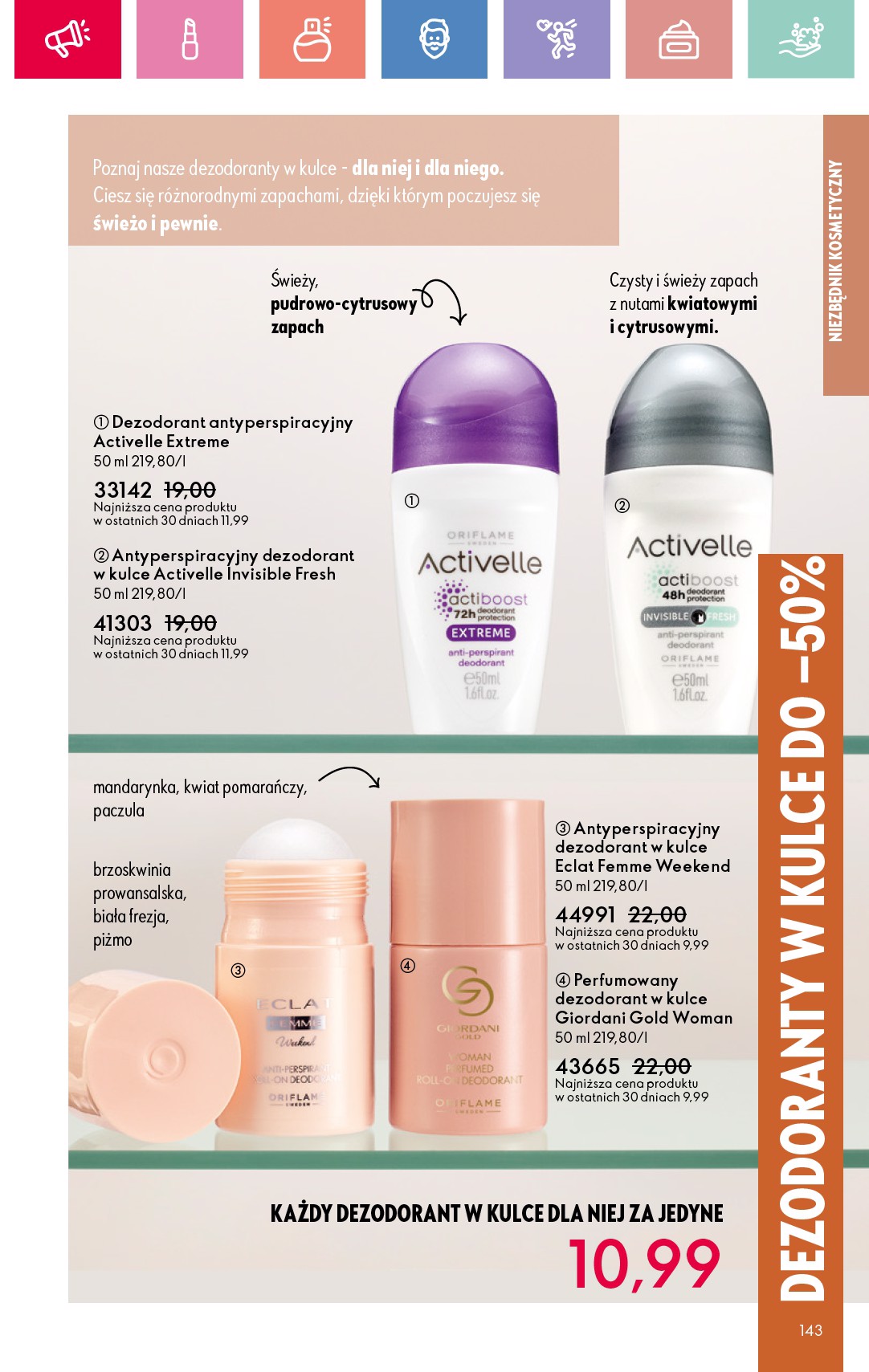 oriflame - Gazetka Oriflame - ważna od 17.08. do 06.09. - page: 143
