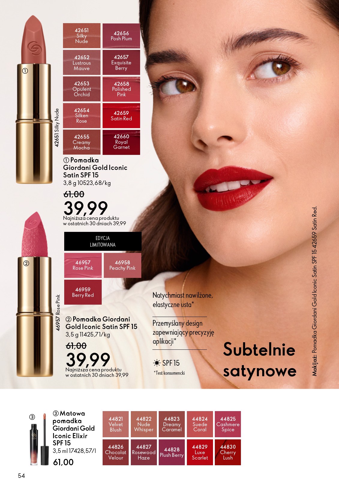 oriflame - Gazetka Oriflame - ważna od 07.09. do 30.09. - page: 54