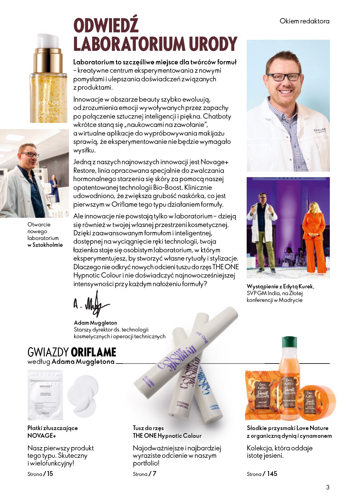 oriflame - Gazetka Oriflame - ważna od 07.09. do 30.09. - page: 3
