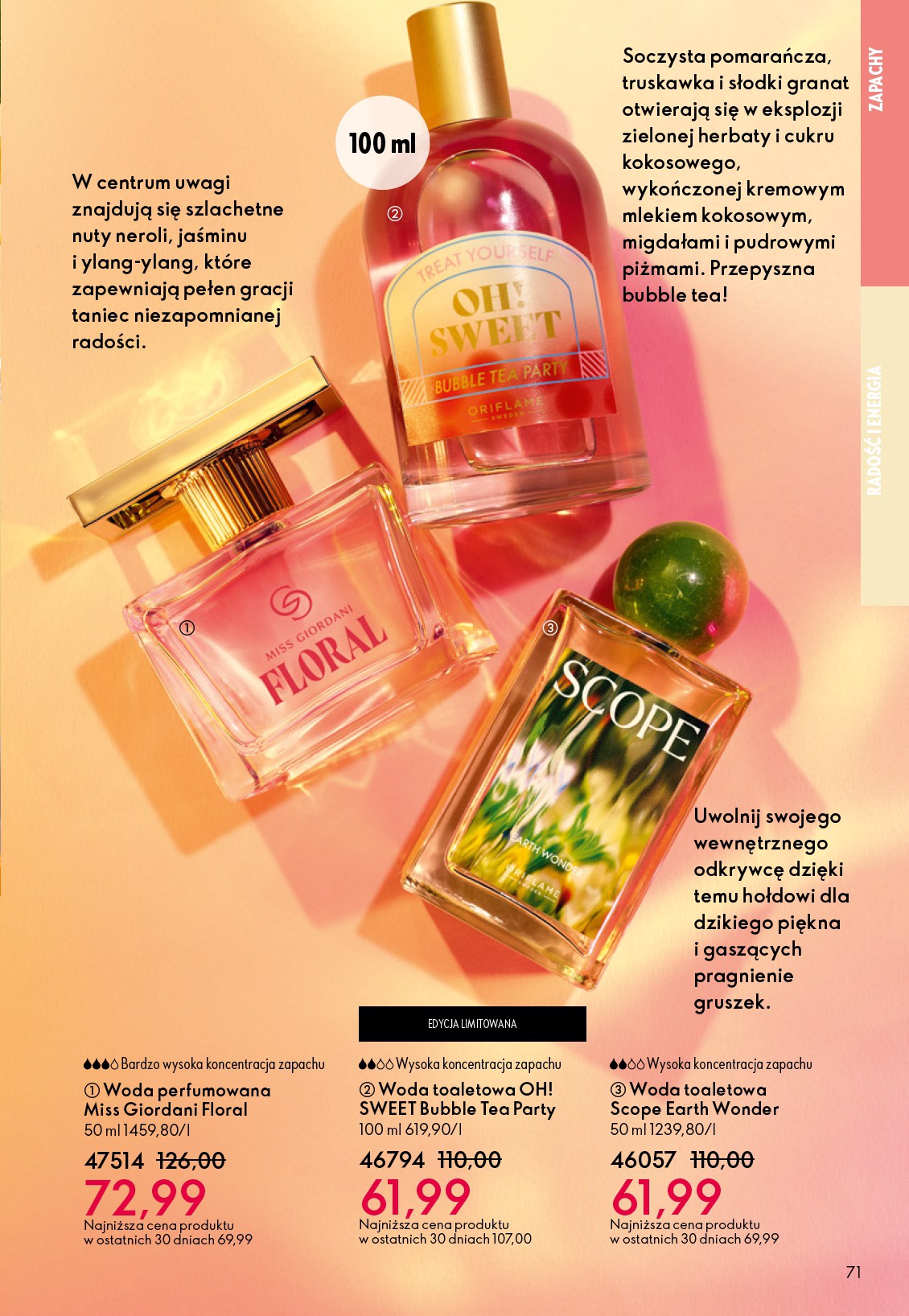 oriflame - Gazetka Oriflame - ważna od 01.10. do 21.10. - page: 71