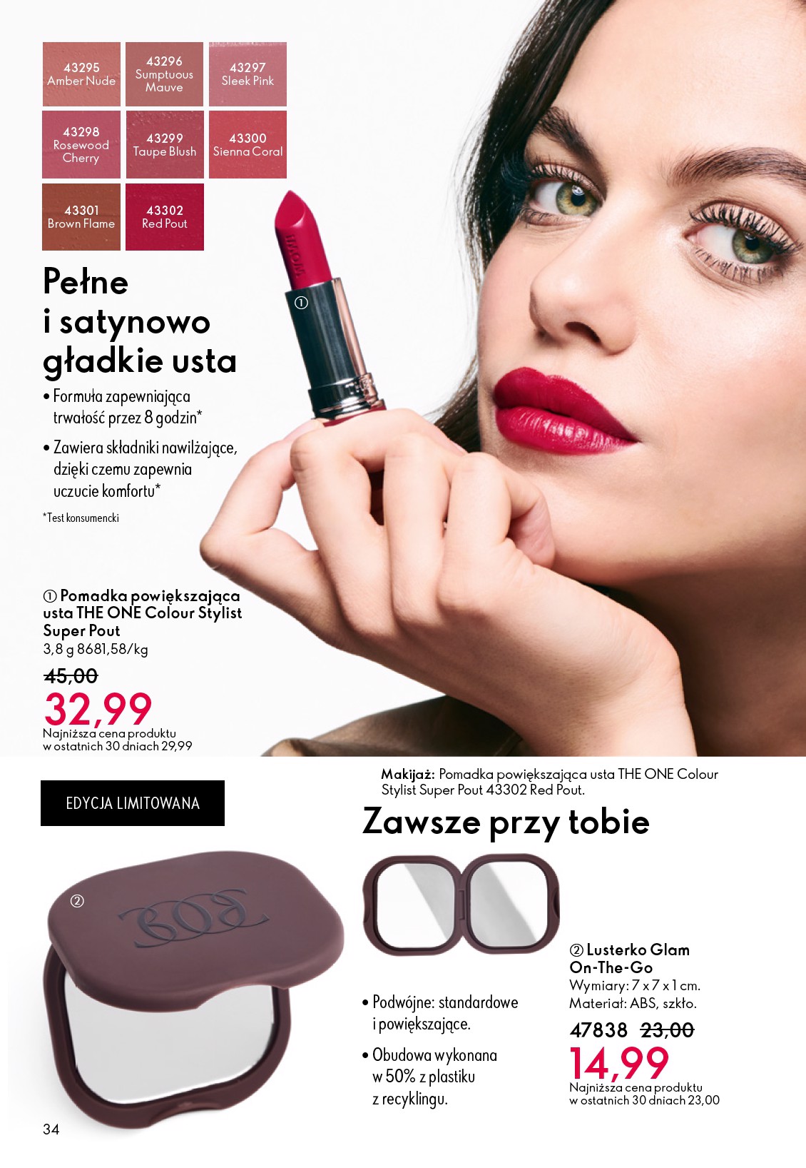 oriflame - Gazetka Oriflame - ważna od 22.10. do 11.11. - page: 34 oriflame - Gazetka Oriflame - ważna od 22.10. do 11.11. - page: 34