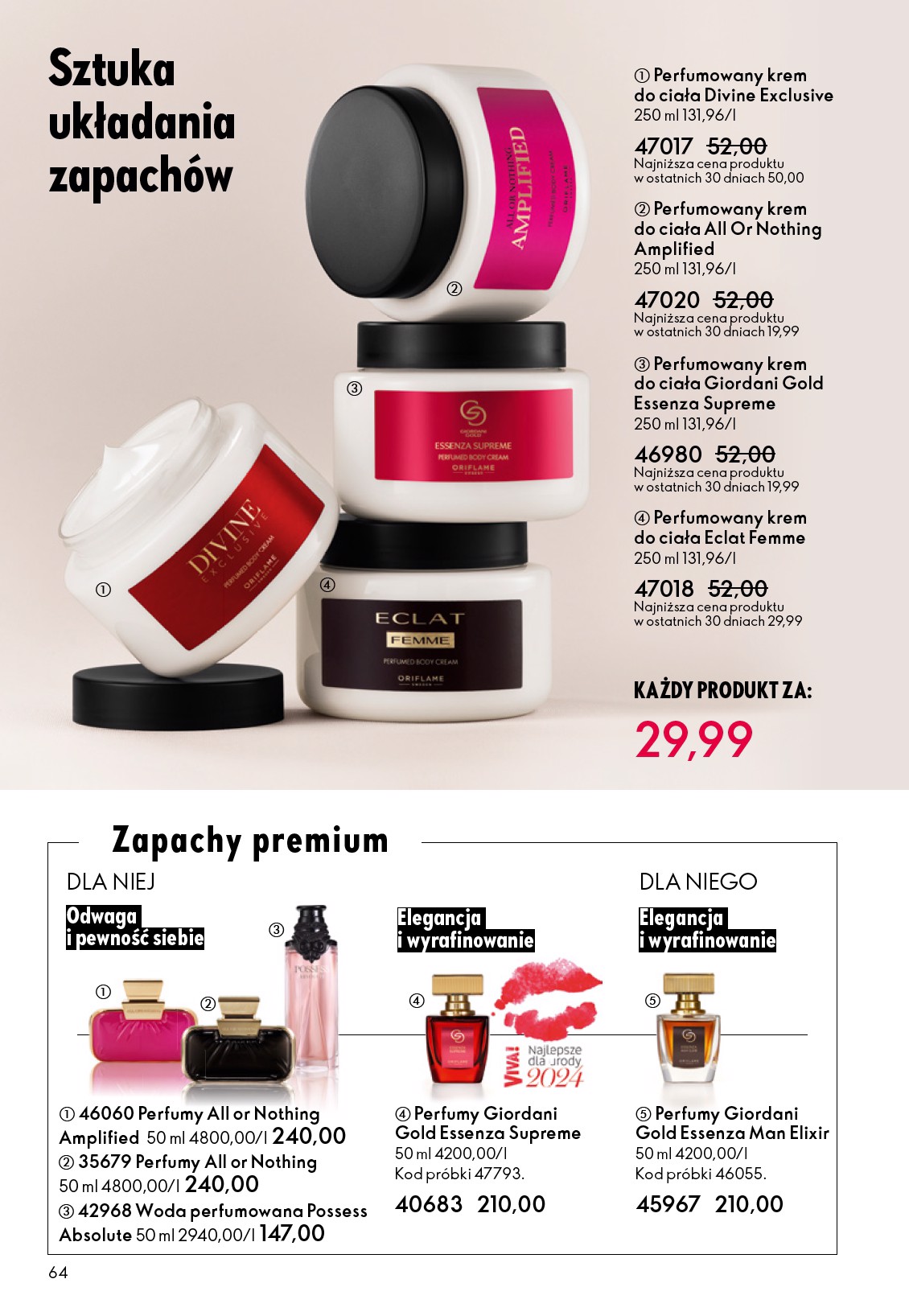 oriflame - Gazetka Oriflame - ważna od 22.10. do 11.11. - page: 64 oriflame - Gazetka Oriflame - ważna od 22.10. do 11.11. - page: 64