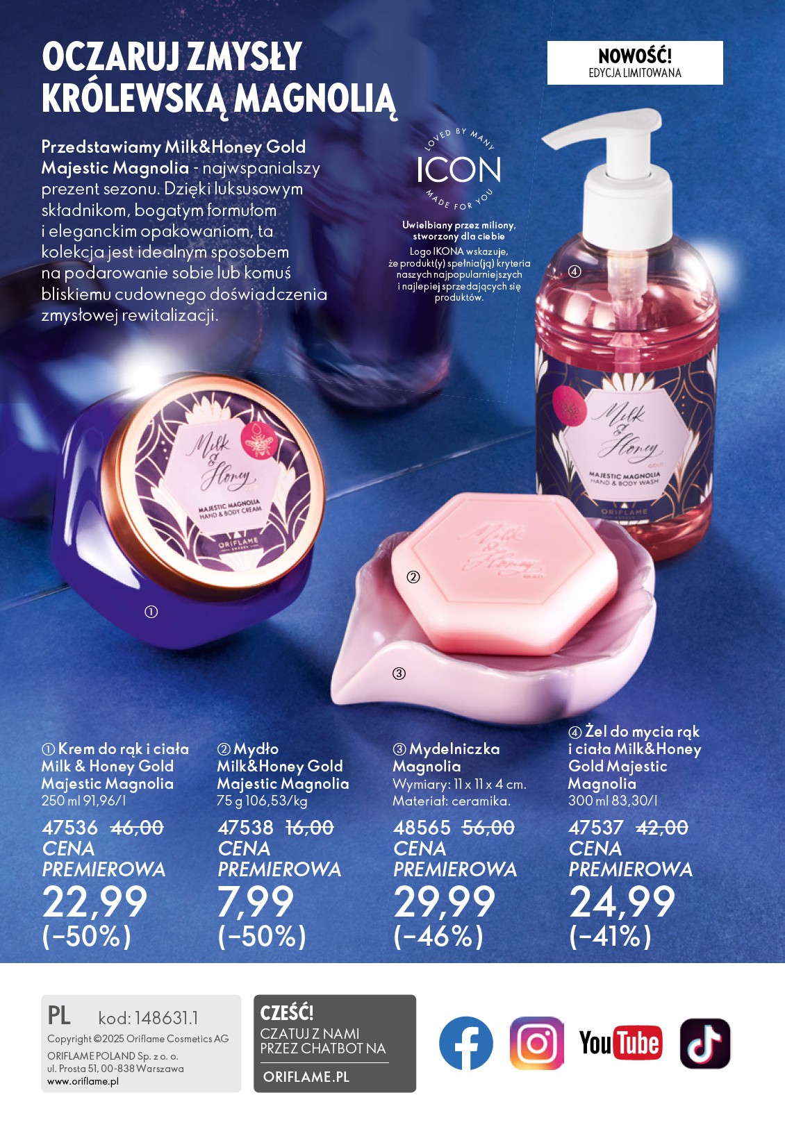 oriflame - Gazetka Oriflame - ważna od 22.10. do 11.11. - page: 148 oriflame - Gazetka Oriflame - ważna od 22.10. do 11.11. - page: 148
