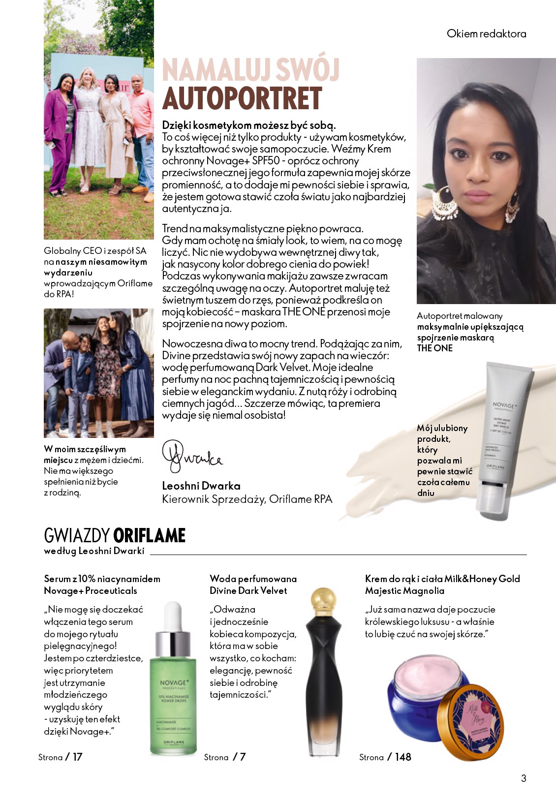 oriflame - Gazetka Oriflame - ważna od 22.10. do 11.11. - page: 3 oriflame - Gazetka Oriflame - ważna od 22.10. do 11.11. - page: 3