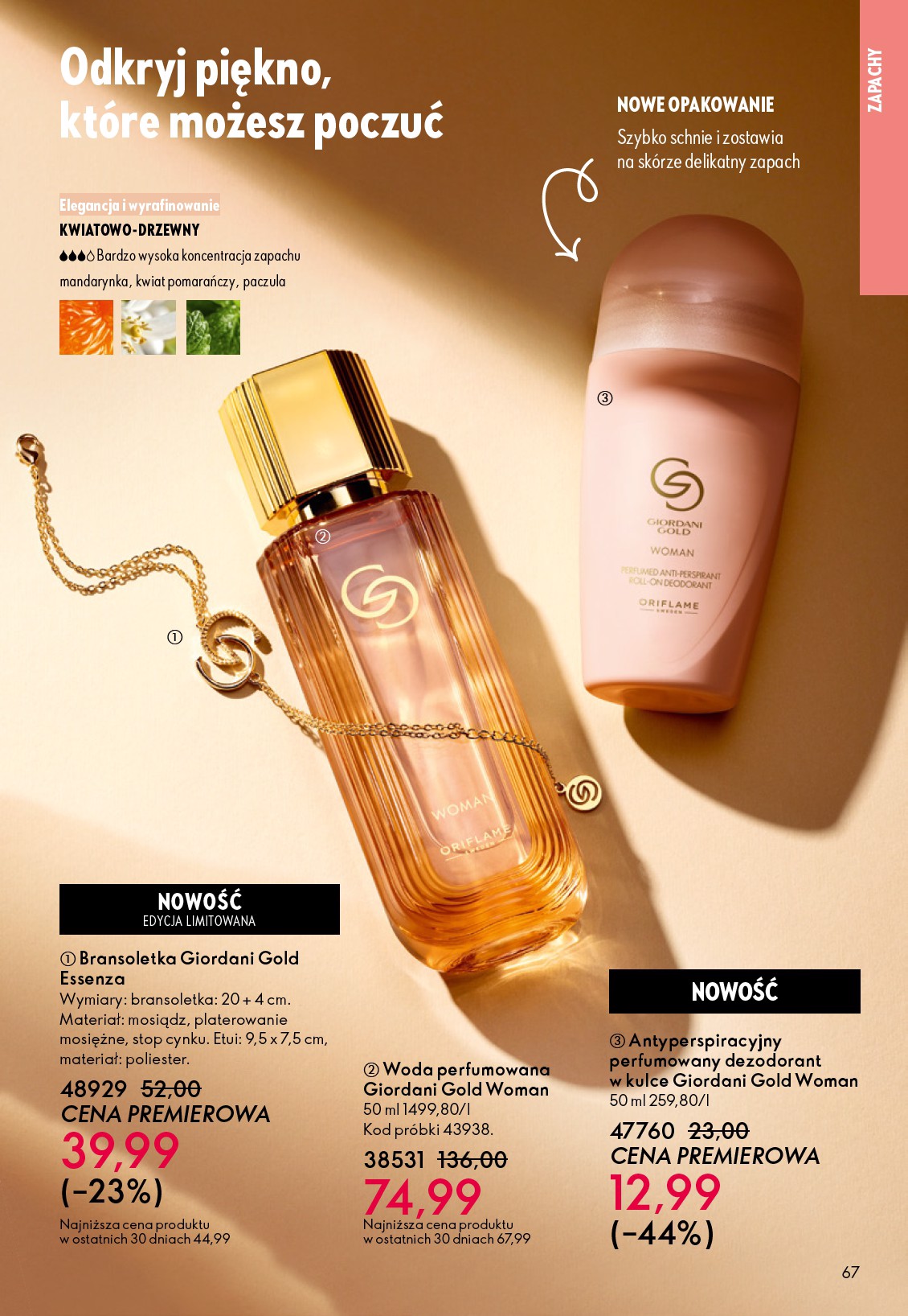 oriflame - Gazetka Oriflame - ważna od 22.10. do 11.11. - page: 67 oriflame - Gazetka Oriflame - ważna od 22.10. do 11.11. - page: 67