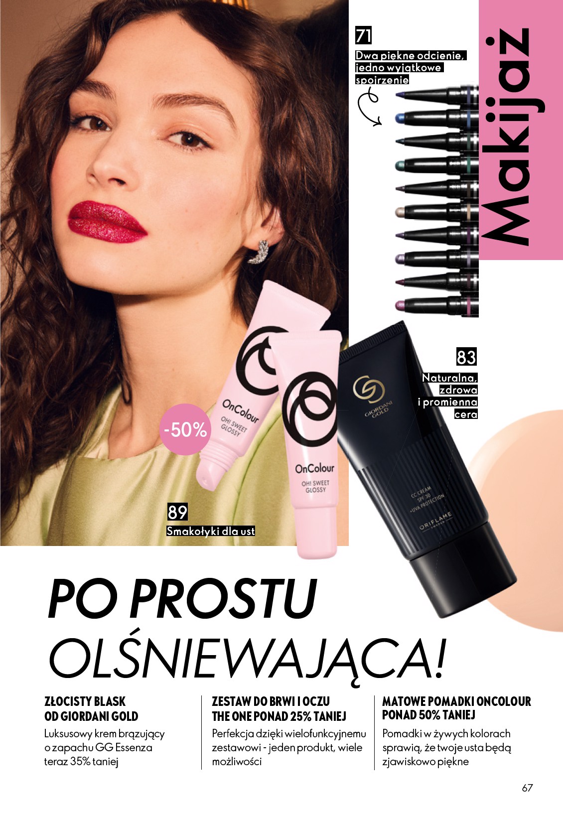 oriflame - Gazetka Oriflame - ważna od 12.11. do 02.12. - page: 67