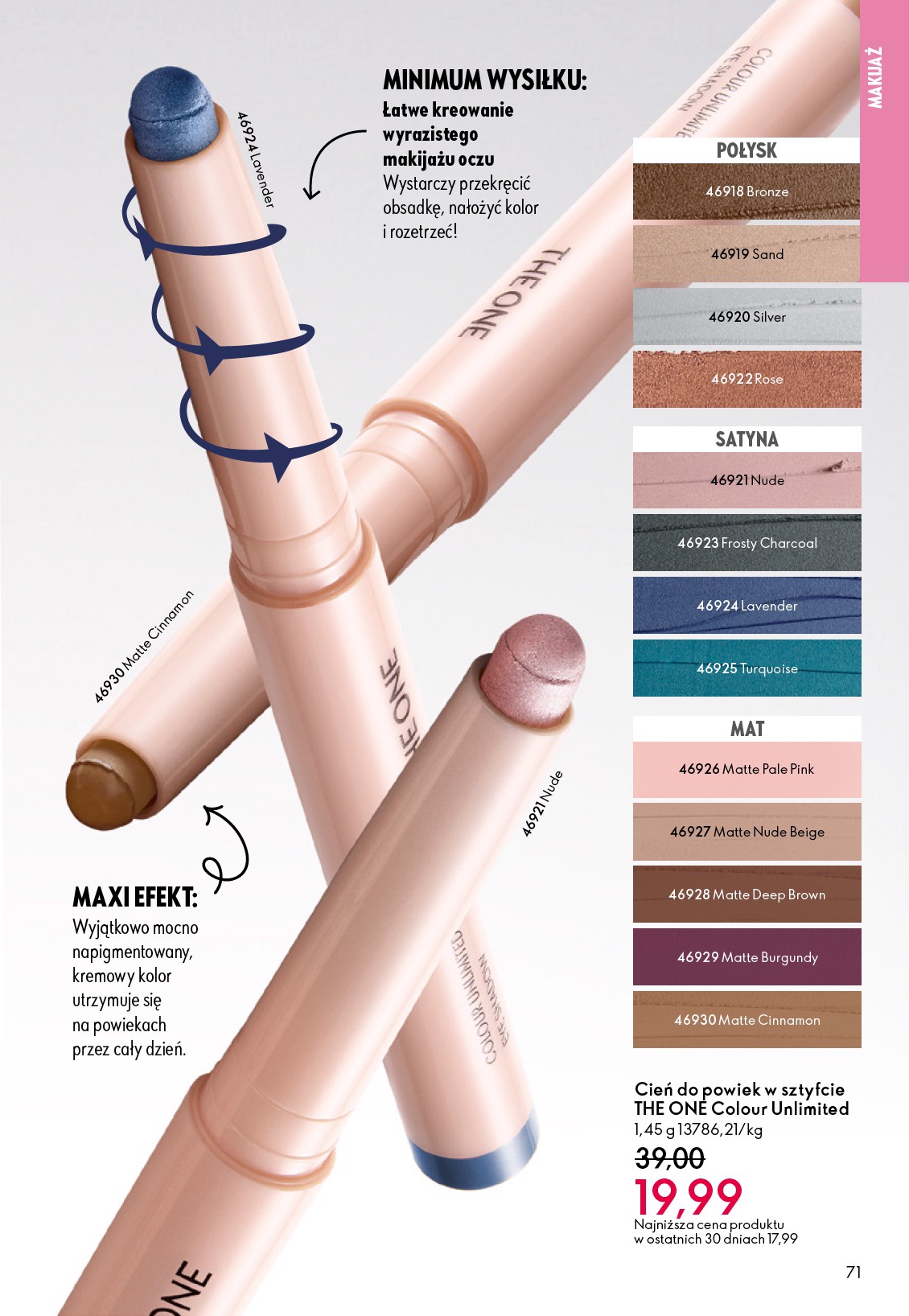 oriflame - Gazetka Oriflame - ważna od 03.12. do 23.12. - page: 71