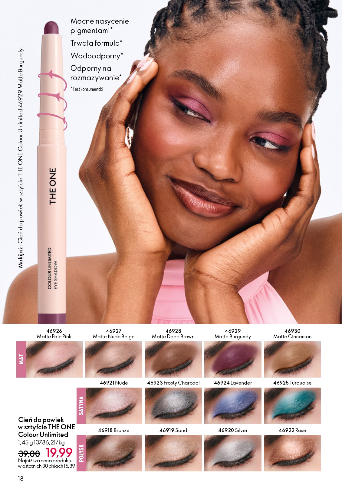 oriflame - Gazetka Oriflame - ważna od 21.01. do 10.02. - page: 18