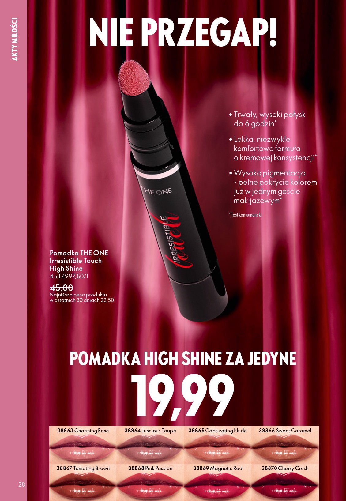 oriflame - Gazetka Oriflame - ważna od 21.01. do 10.02. - page: 28