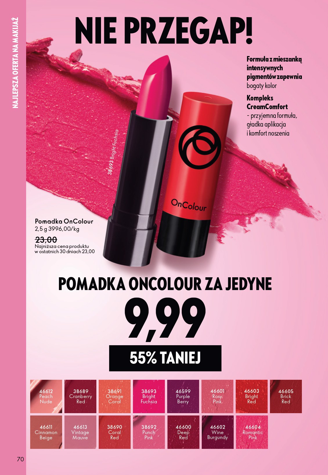 oriflame - Gazetka Oriflame - ważna od 11.02.2026 do 03.03.2026 - page: 70