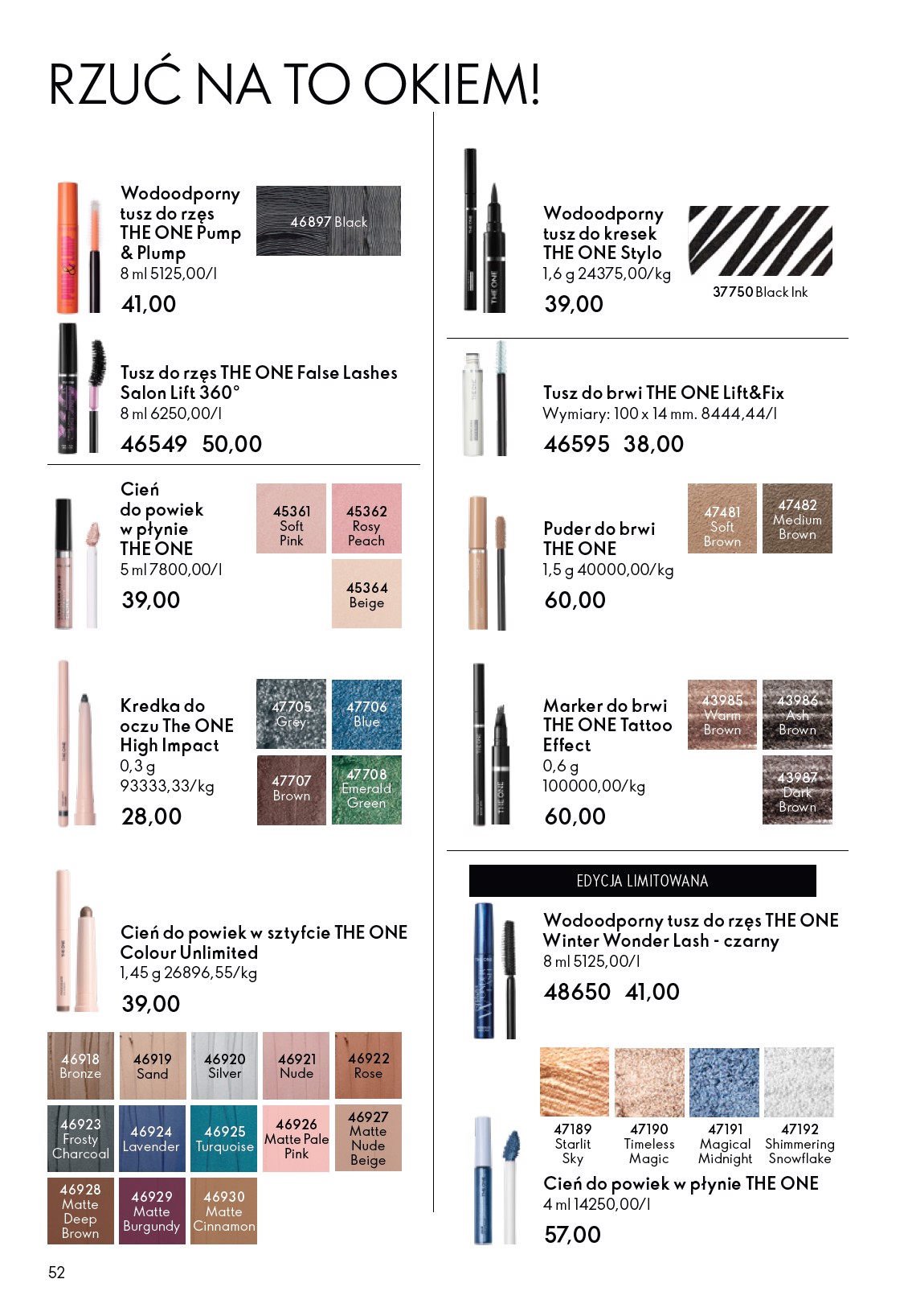 oriflame - Gazetka Oriflame - ważna od 11.02.2026 do 03.03.2026 - page: 52