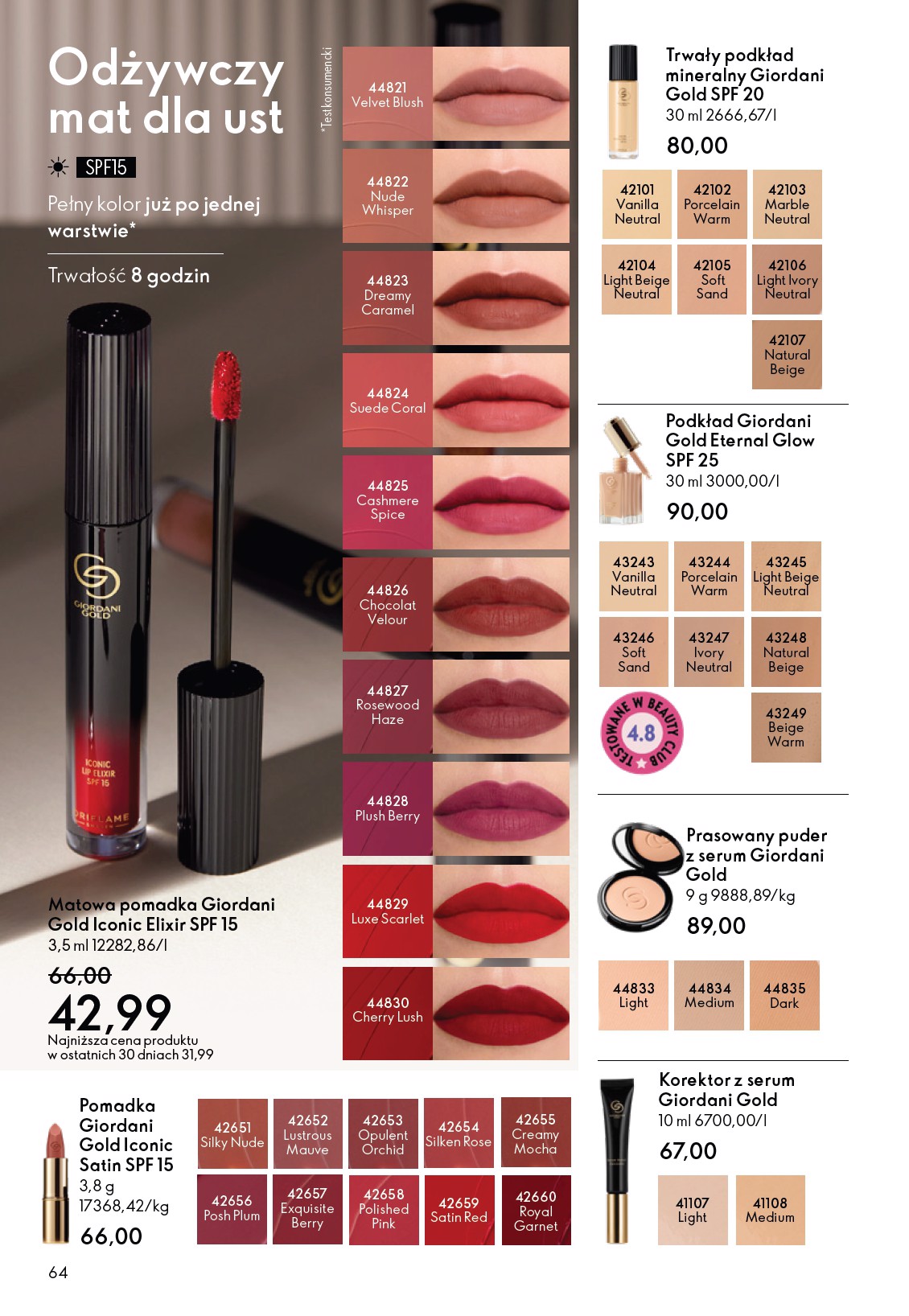 oriflame - Gazetka Oriflame - ważna od 04.03.2026 do 24.03.2026 - page: 64