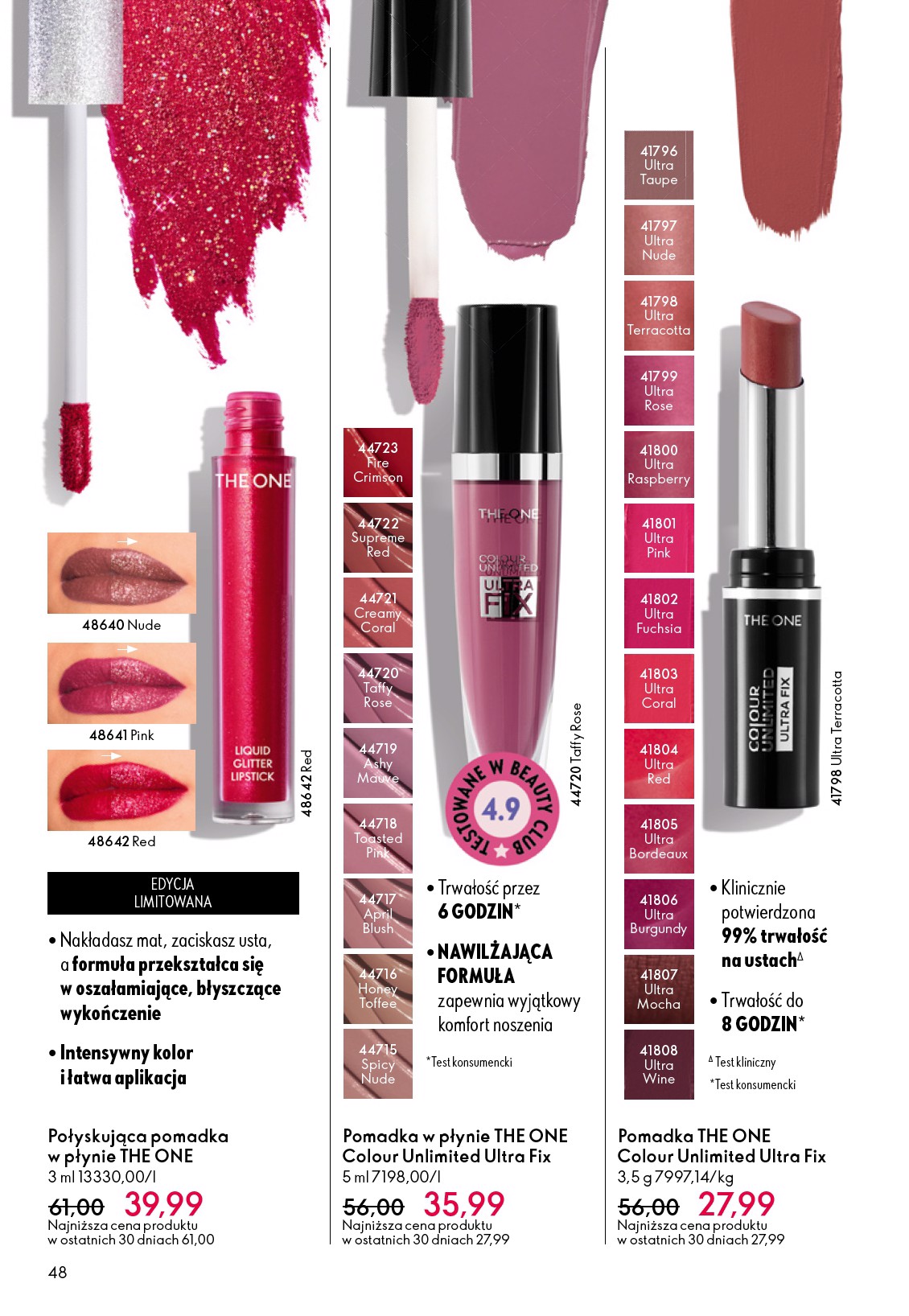 oriflame - Aktualna gazetka Oriflame ważna od 15.04.2026 do 05.05.2026 - page: 48