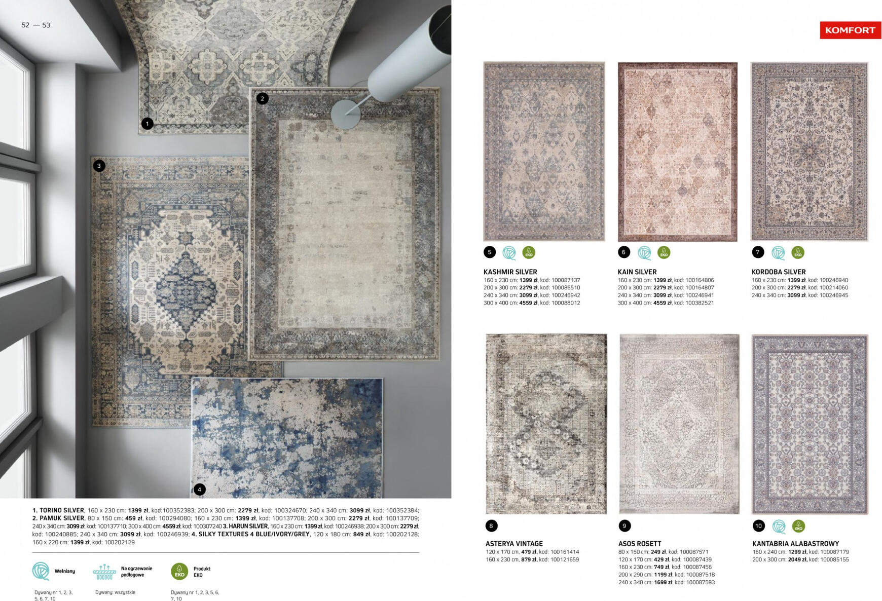 komfort - Komfort - Katalog dywany obowiązuje od 15.03.2024 - page: 27