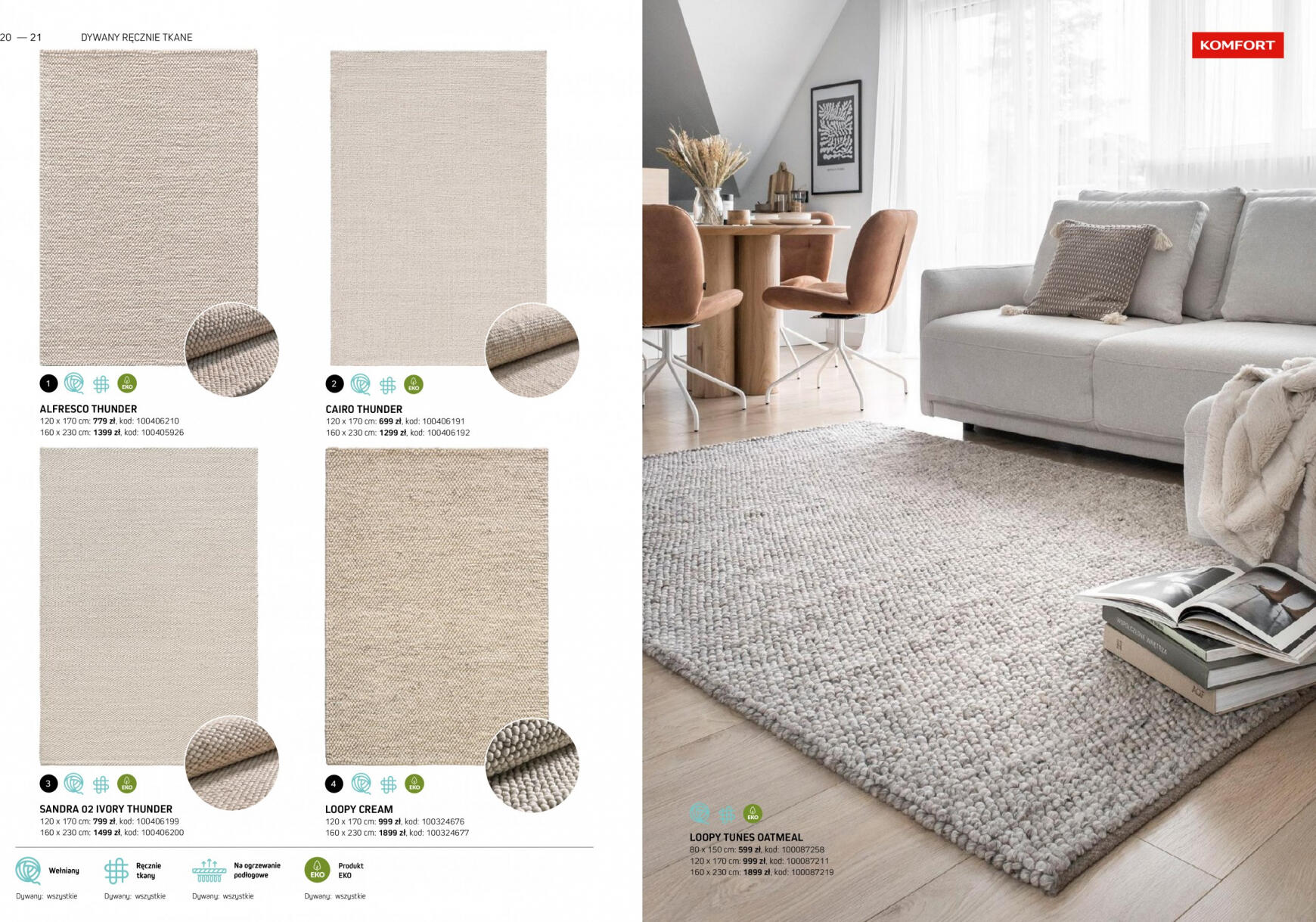 komfort - Komfort - Katalog dywany obowiązuje od 15.03.2024 - page: 11