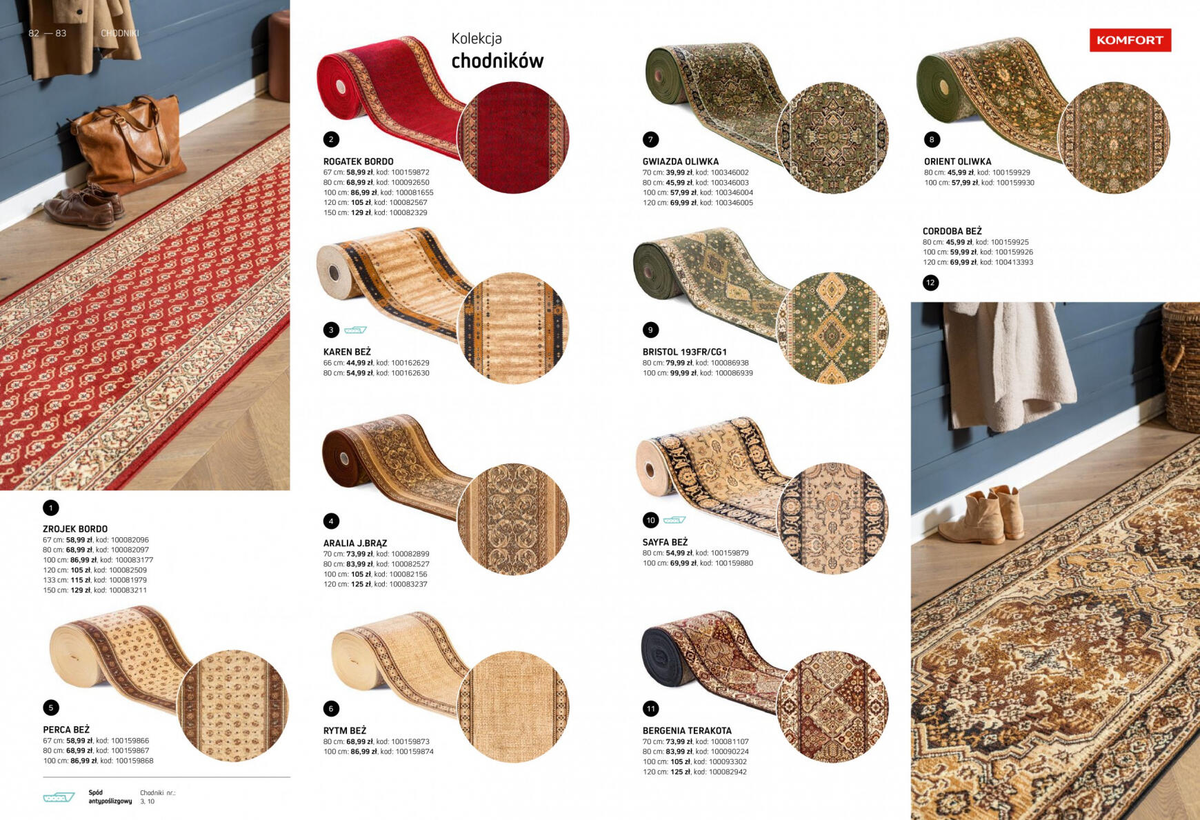 komfort - Komfort - Katalog dywany obowiązuje od 15.03.2024 - page: 42