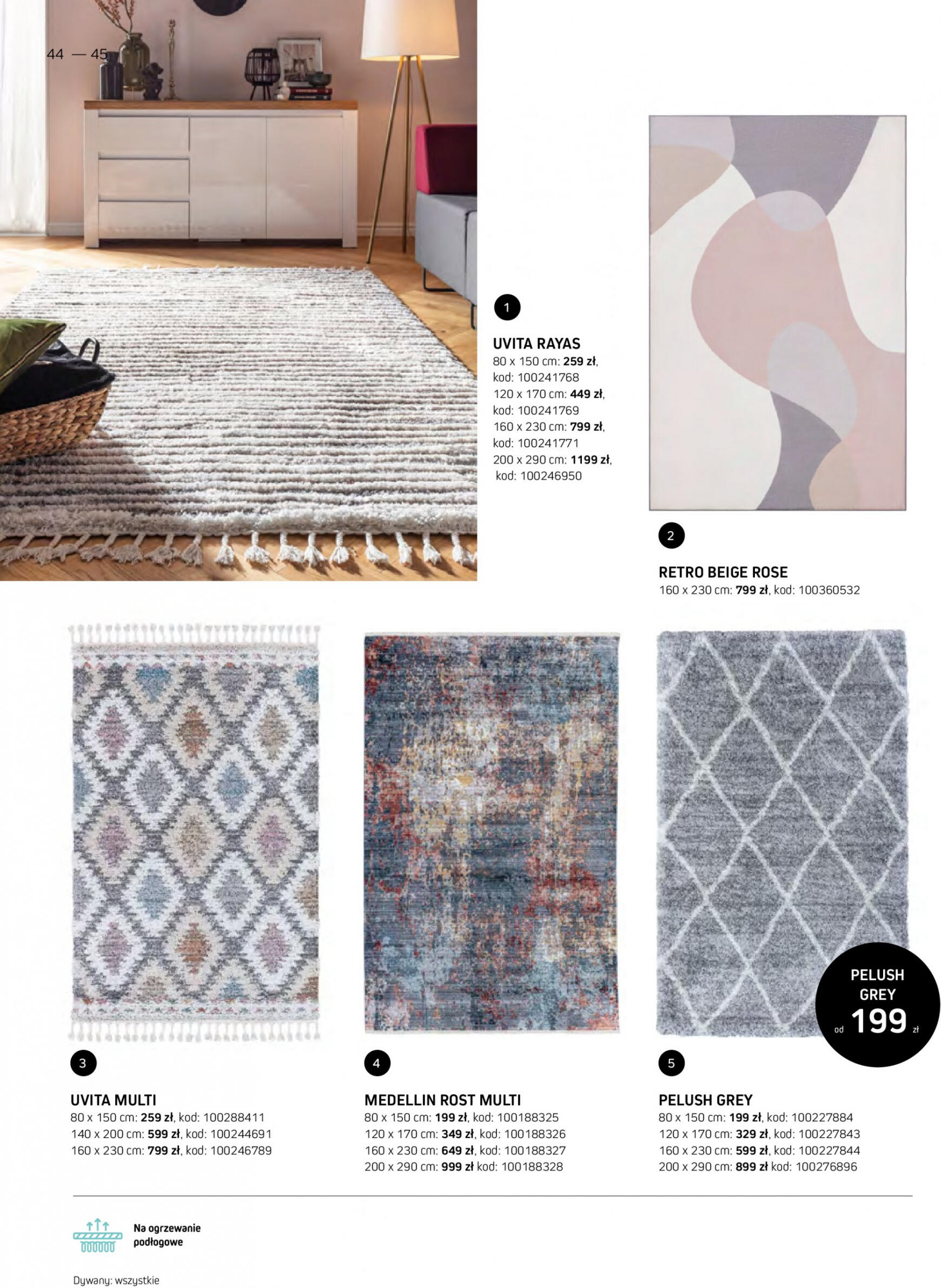 komfort - Komfort - Katalog dywany 2 - page: 44
