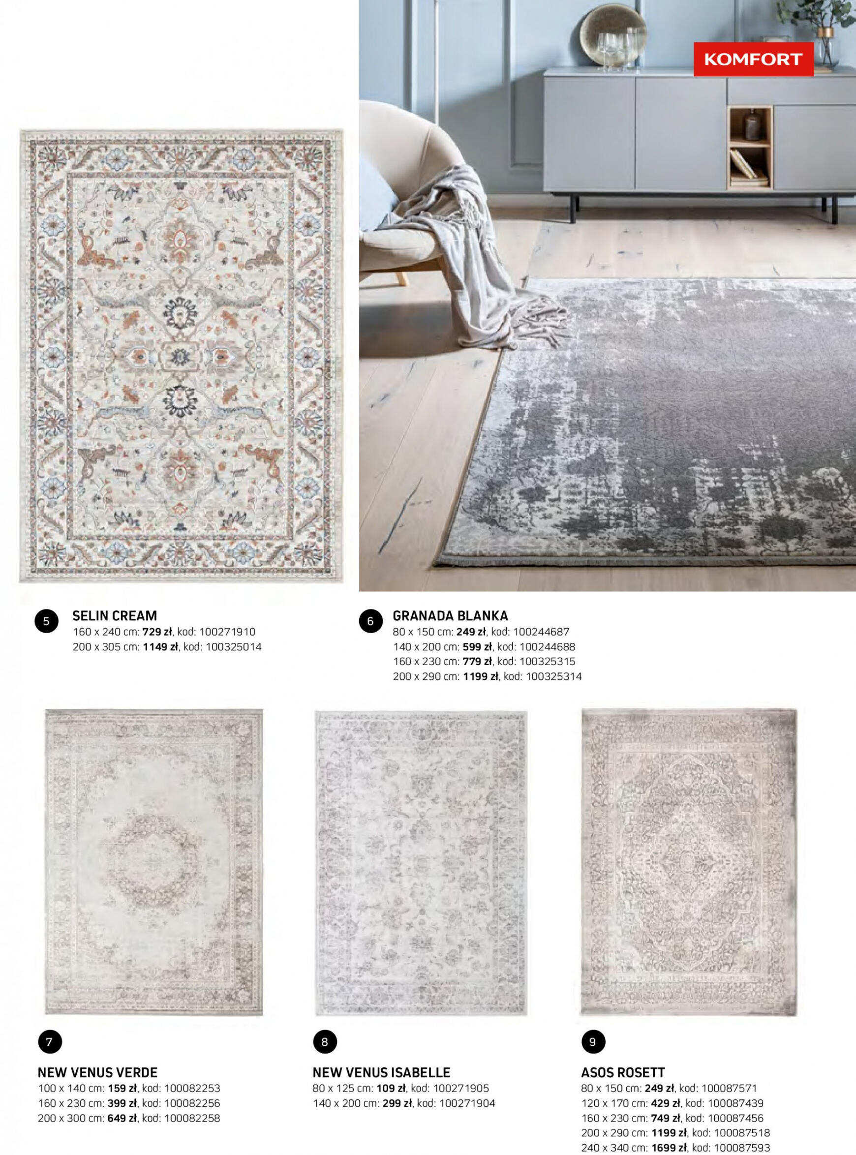 komfort - Komfort - Katalog dywany - page: 35