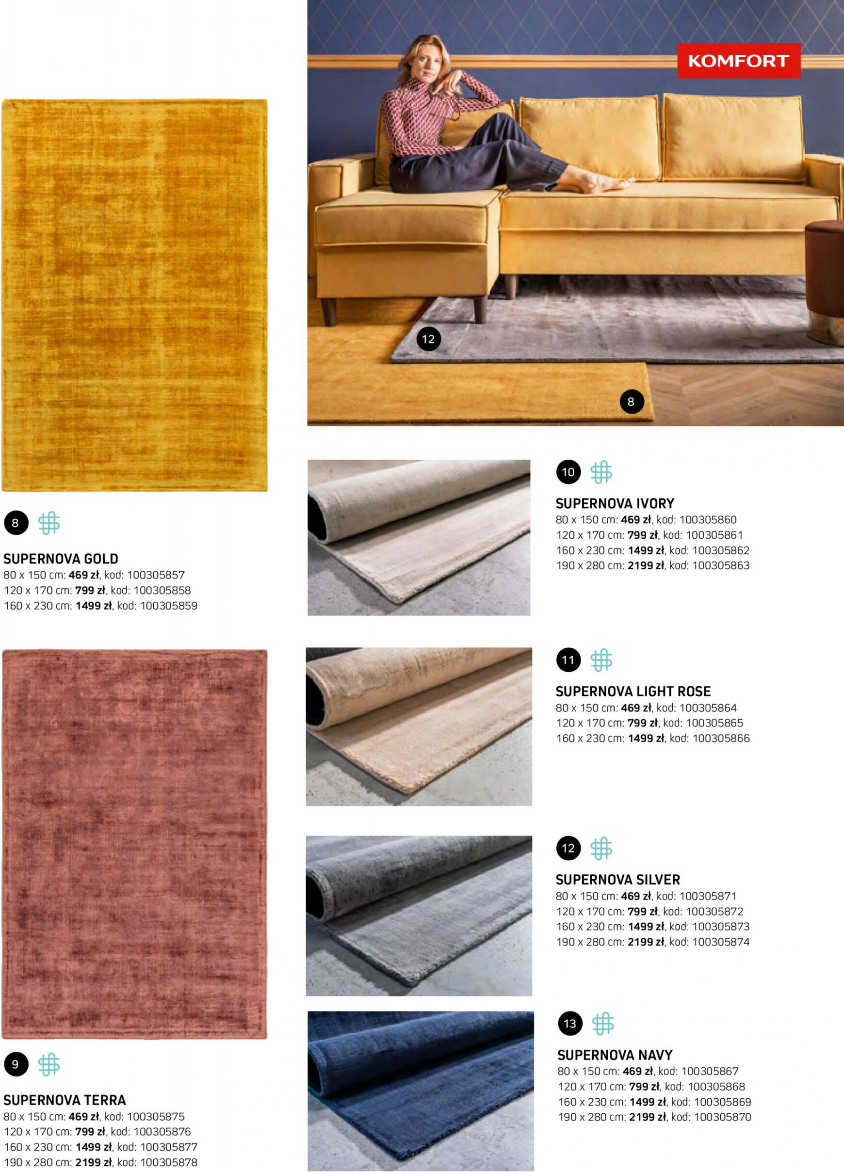 komfort - Komfort - Katalog dywany - page: 23