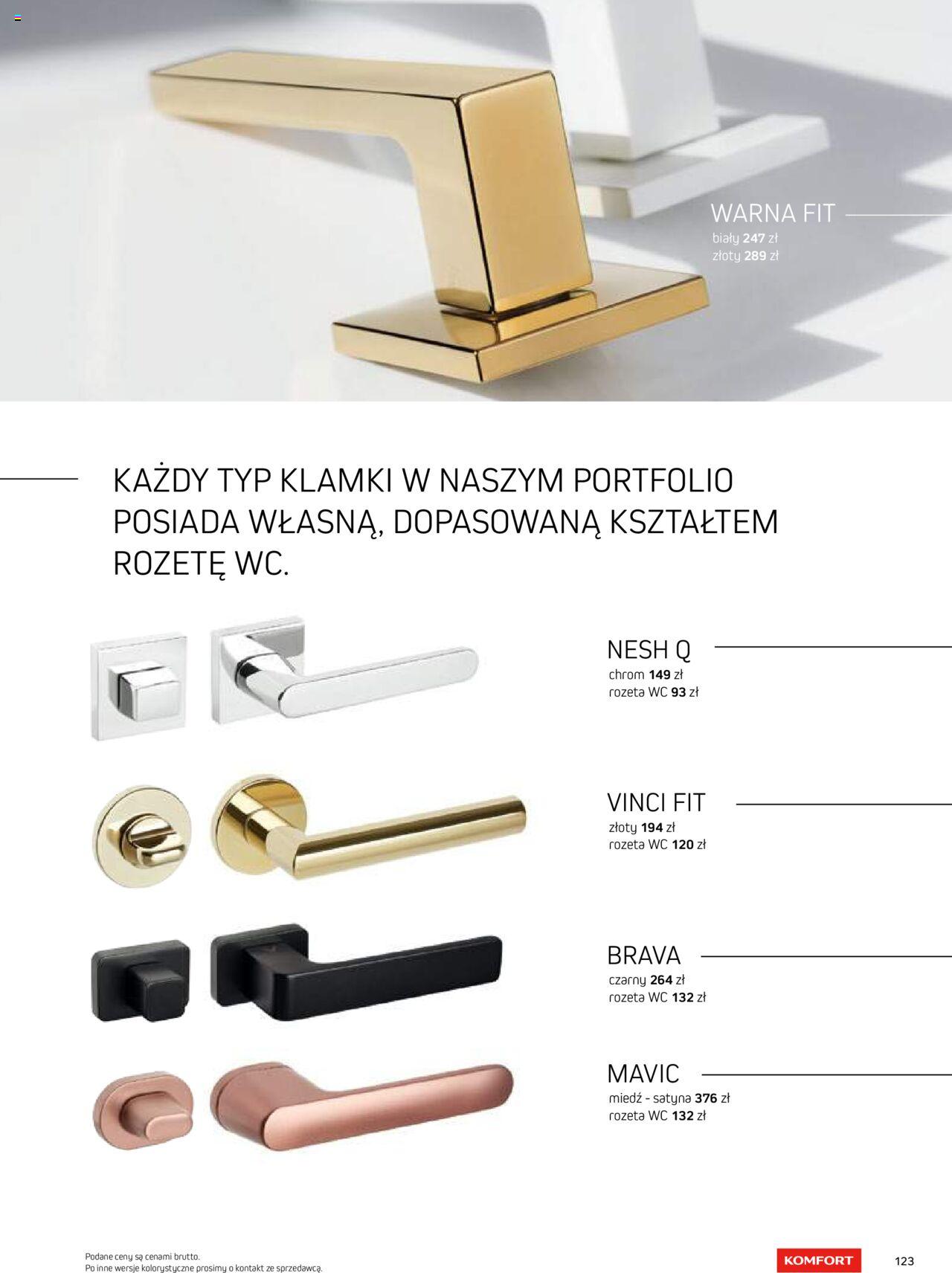 komfort - Komfort Gazetka - Katalog Podłogi I Drzwi od środy 26.06.2024 - page: 123