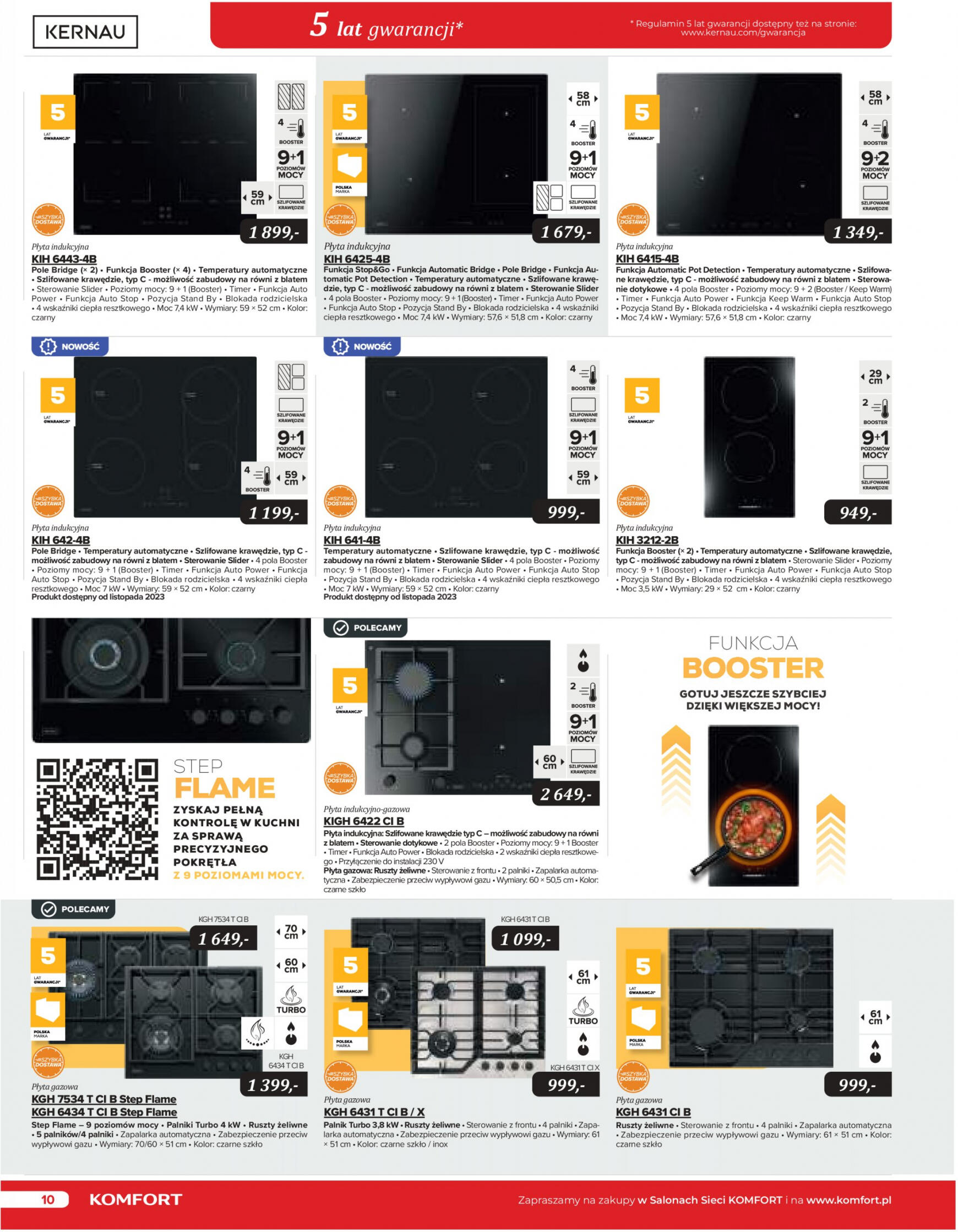 komfort - Komfort - Katalog AGD obowiązuje od 15.12.2023 - page: 10