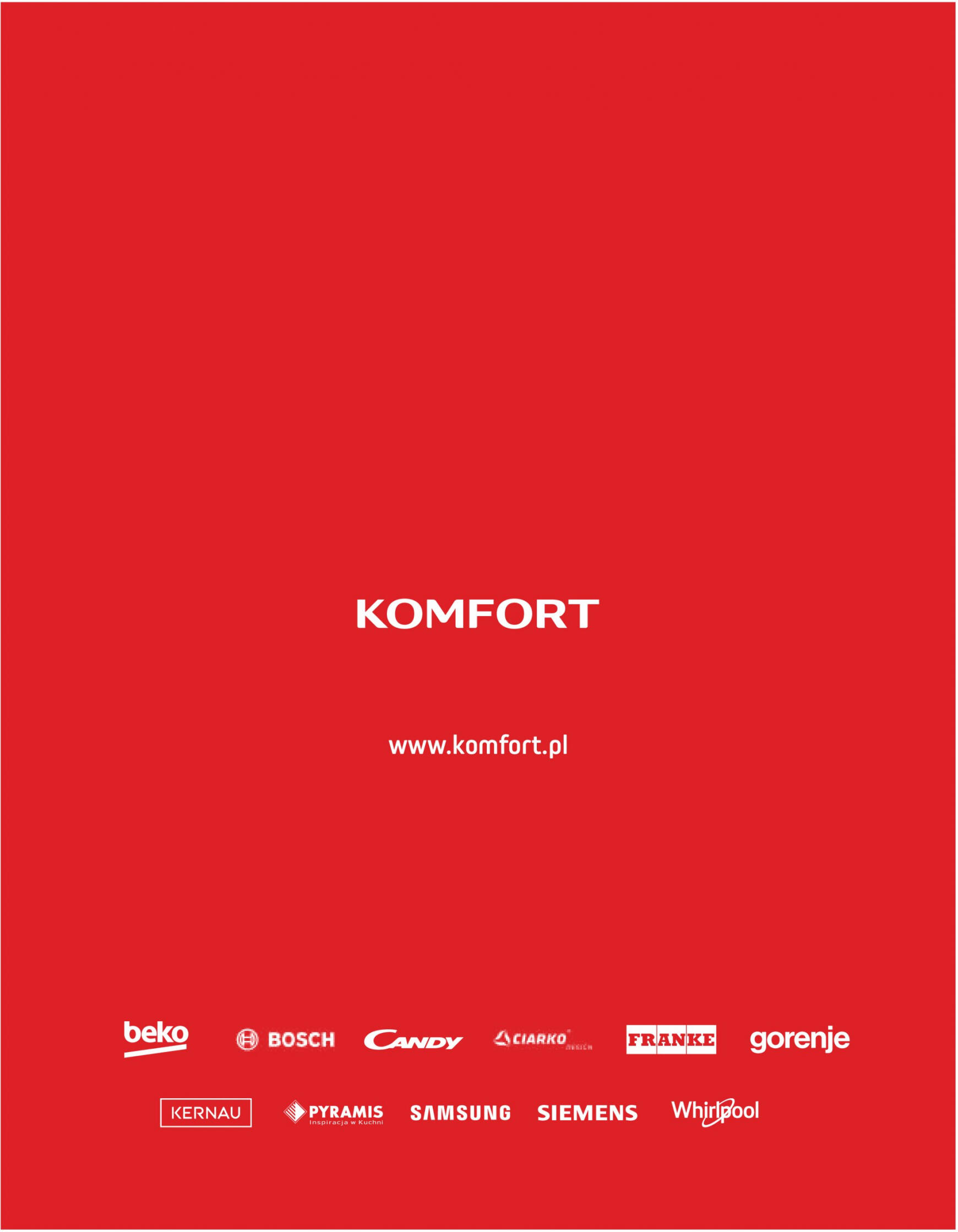 komfort - Komfort - Katalog AGD obowiązuje od 15.12.2023 - page: 124