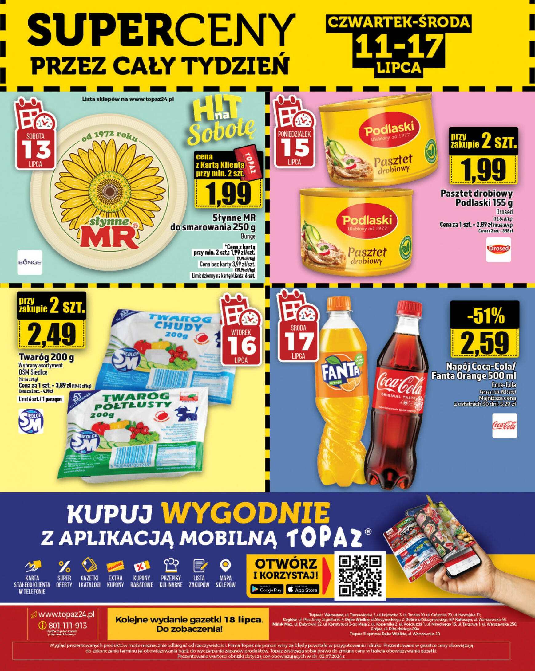 topaz24 - Topaz24 gazetka aktualna ważna od 11.07. - 17.07. - page: 24