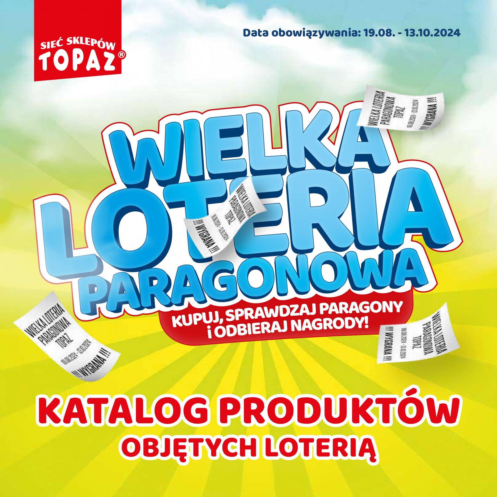 topaz24 - Aktualna Topaz24 gazetka ważna od 19.08. - 13.10. - page: 1