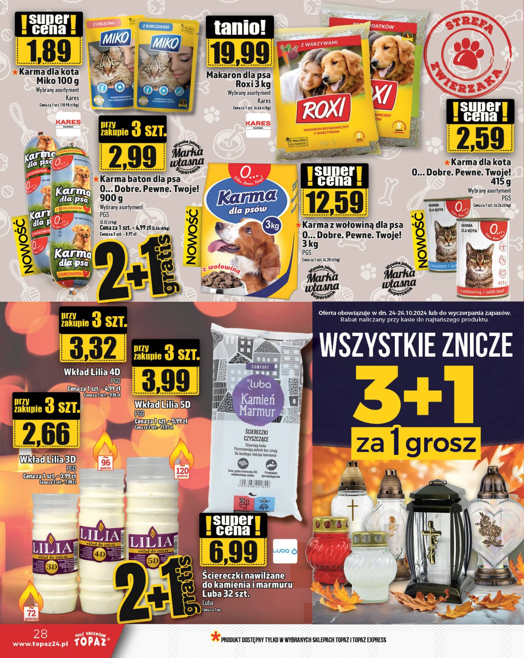 topaz24 - Topaz24 gazetka ważna od 24.10. - 30.10. - page: 28