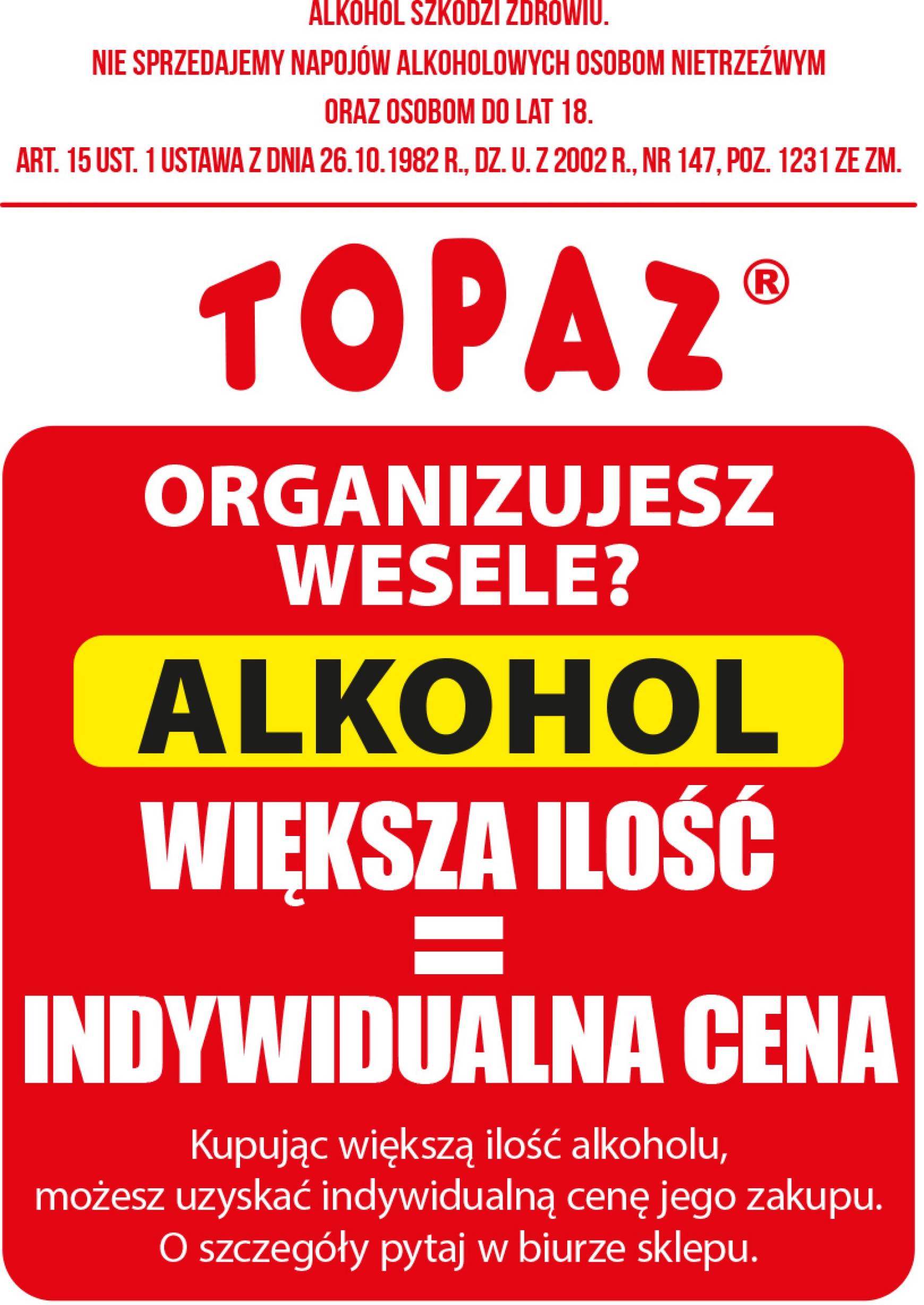 topaz24 - Topaz24 - Alkohole gazetka ważna od 02.11. - 30.11. - page: 2