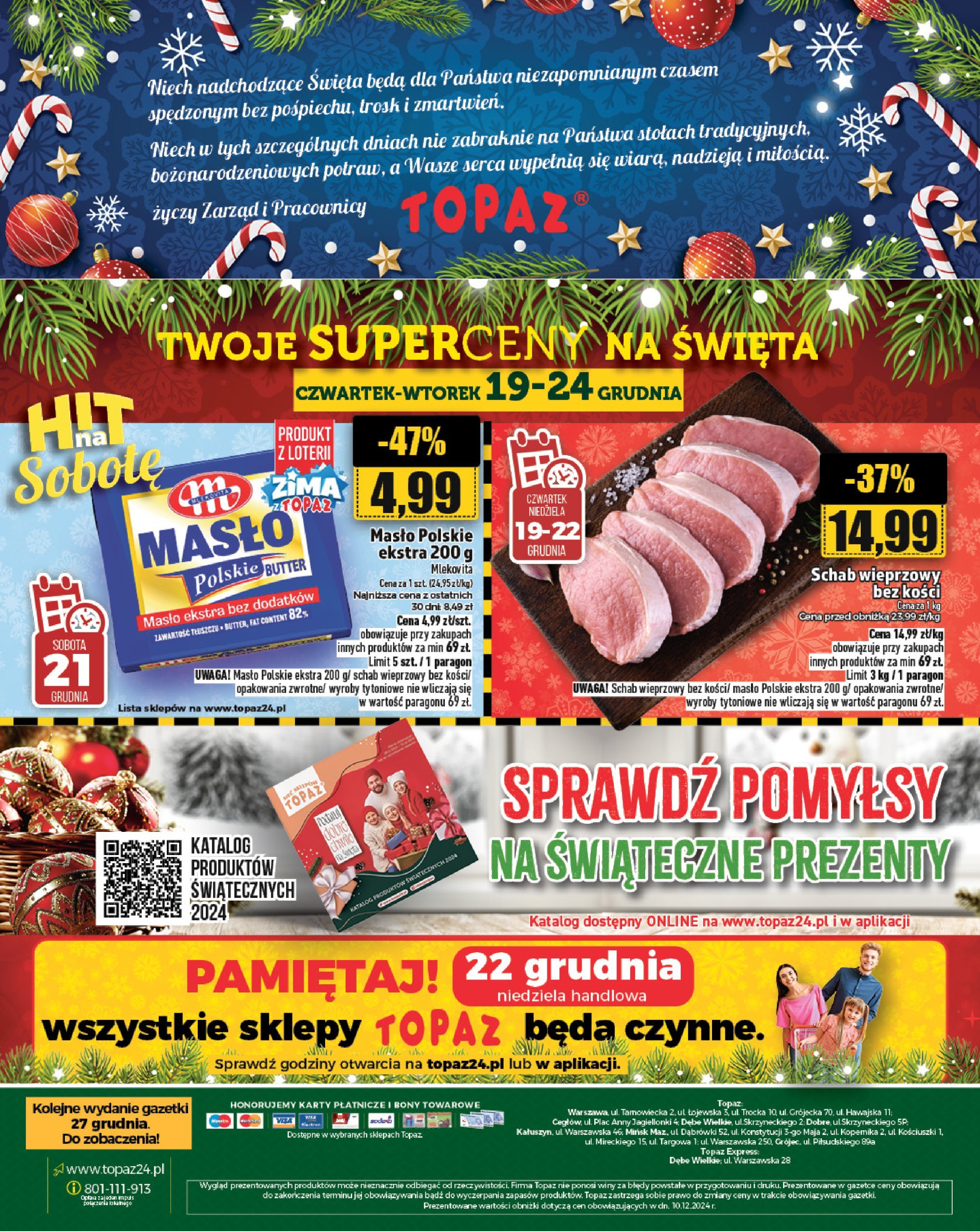 topaz24 - Topaz24 gazetka ważna od 19.12. - 24.12. - page: 32