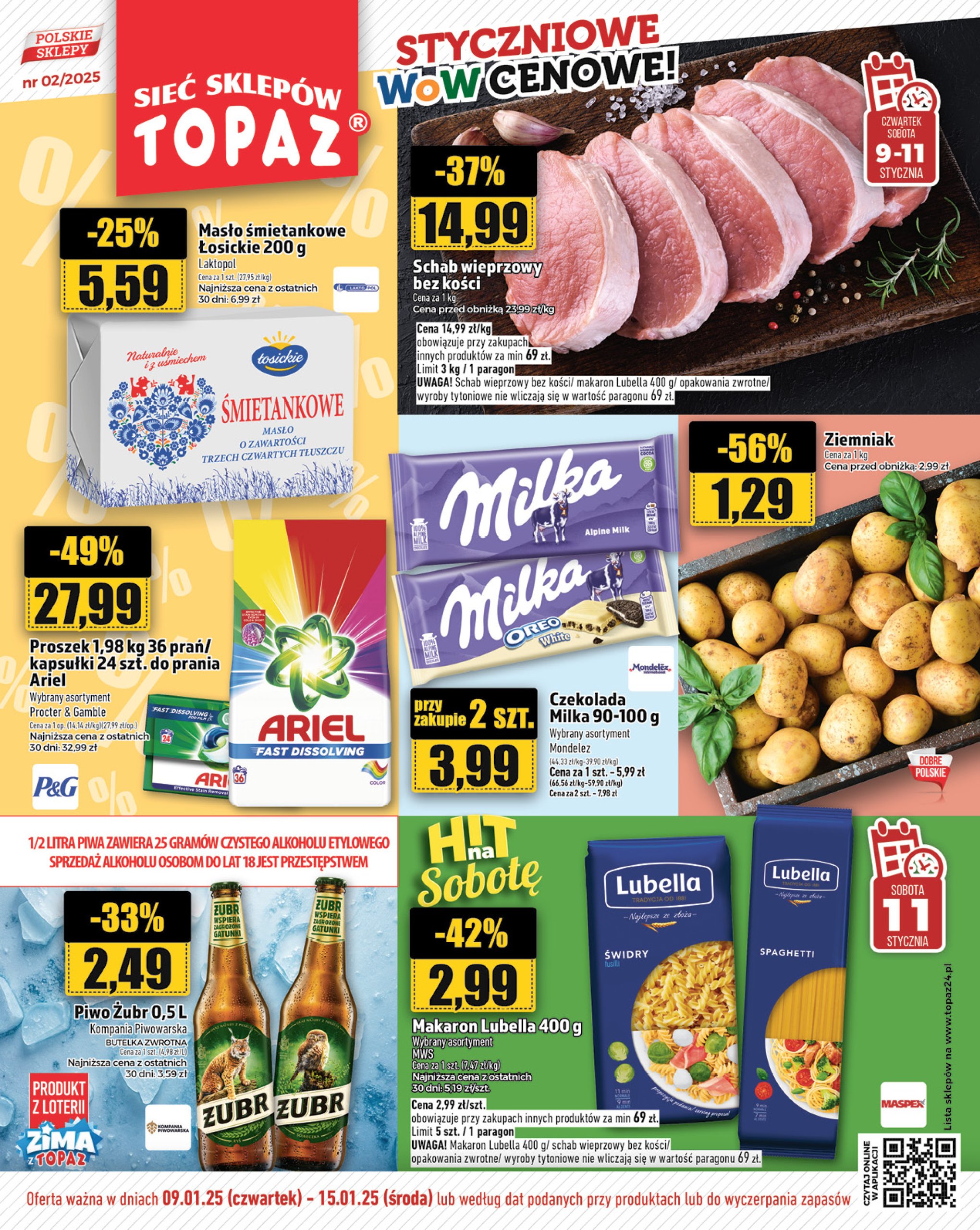 topaz24 - Topaz24 gazetka ważna od 09.01. - 15.01.