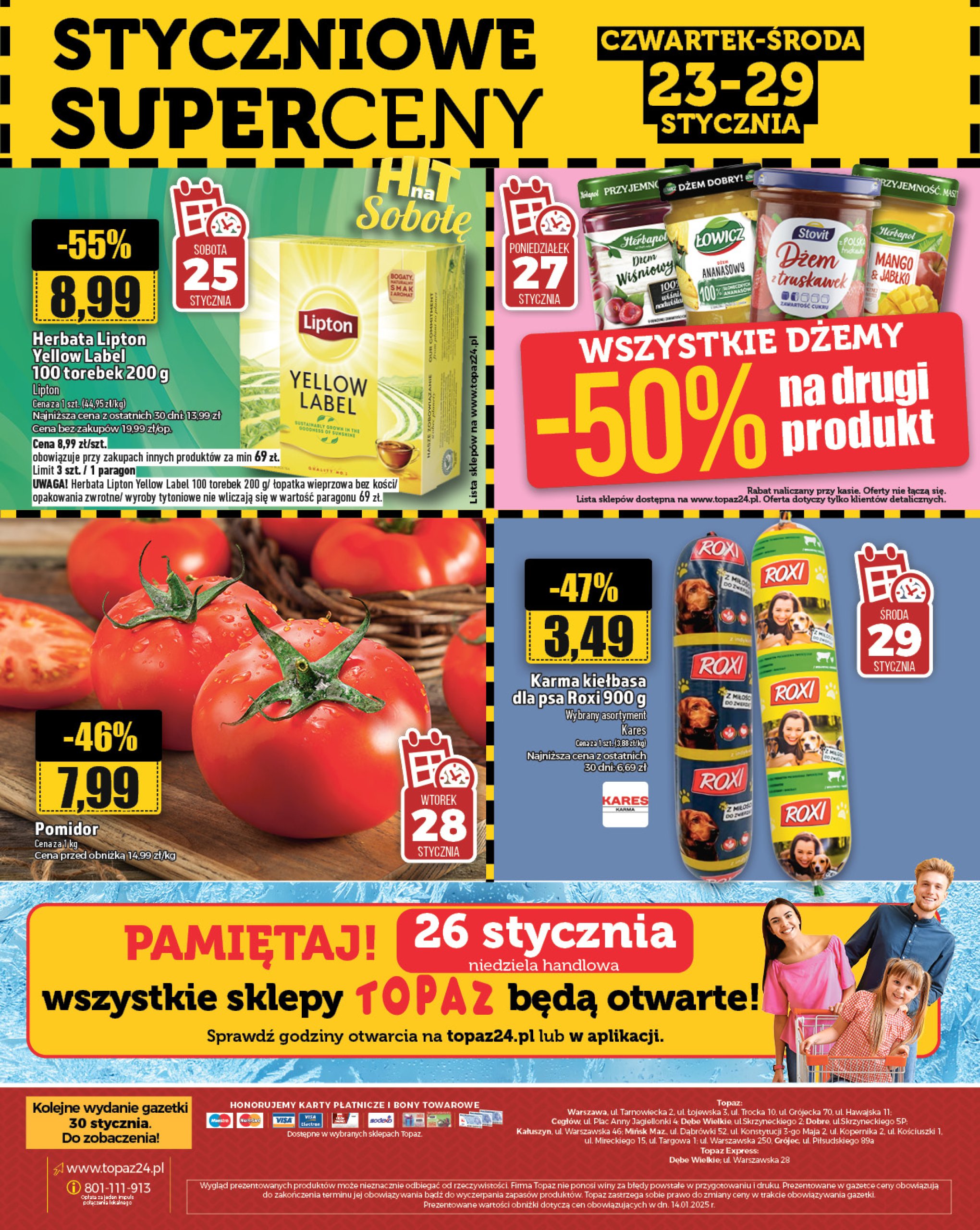 topaz24 - Topaz24 gazetka ważna od 23.01. - 29.01. - page: 28