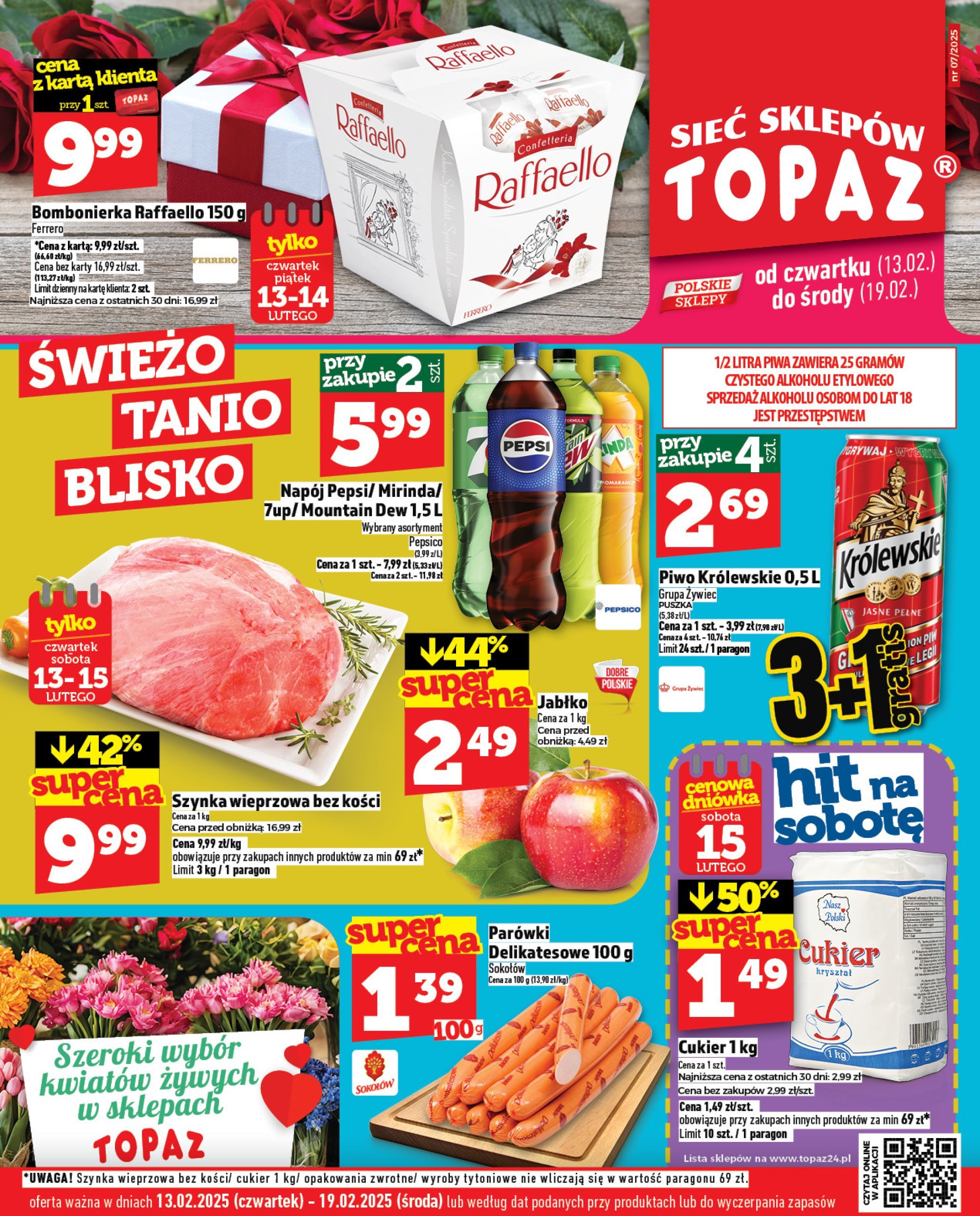 topaz24 - Topaz24 gazetka ważna od 13.02. - 19.02. - page: 1