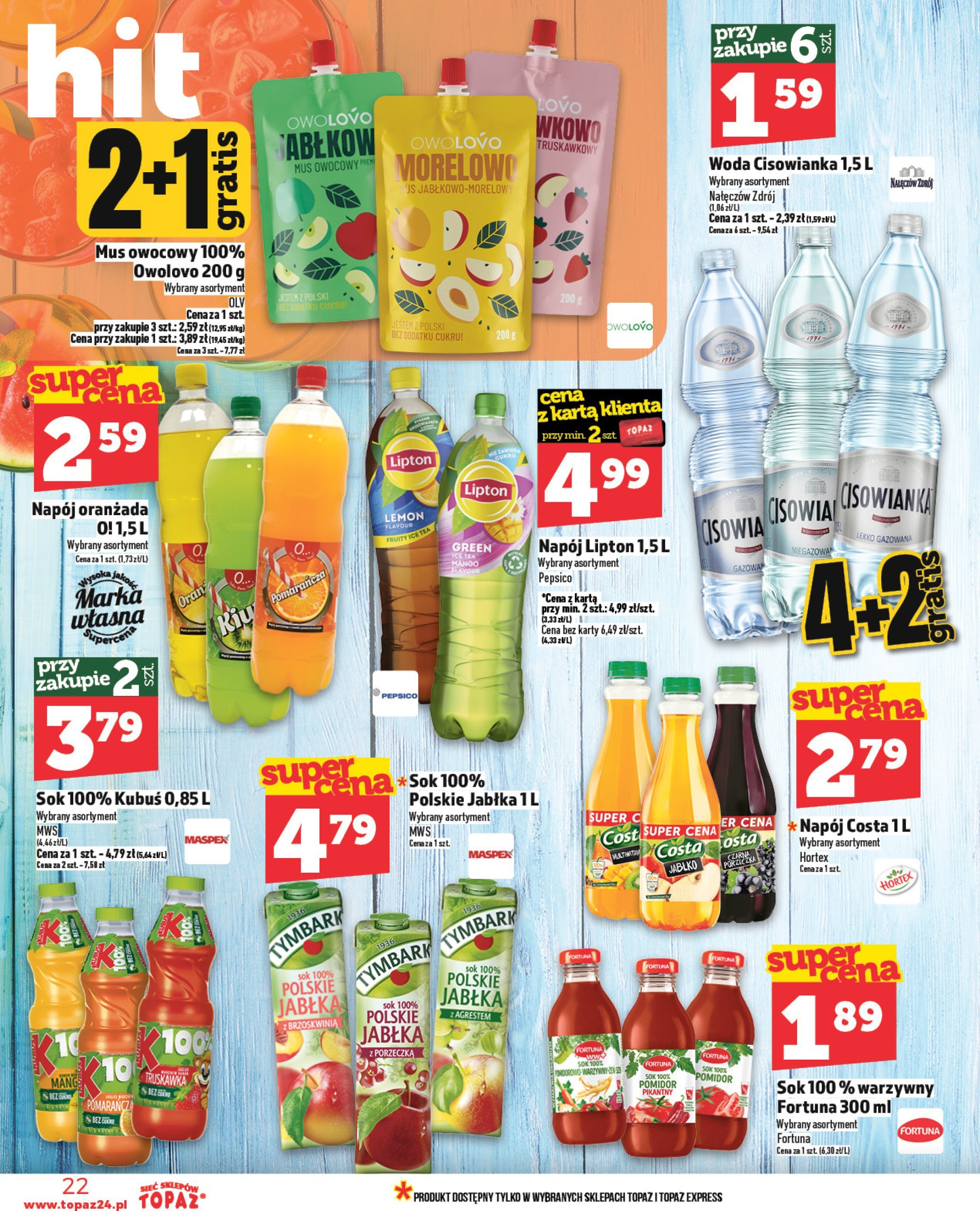 topaz24 - Topaz24 gazetka ważna od 20.02. - 26.02. - page: 22