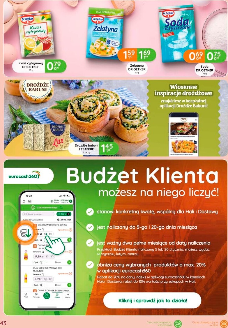 eurocash - Aktualna gazetka Eurocash ważna od 28.05.2026 do 24.06.2026 - page: 43