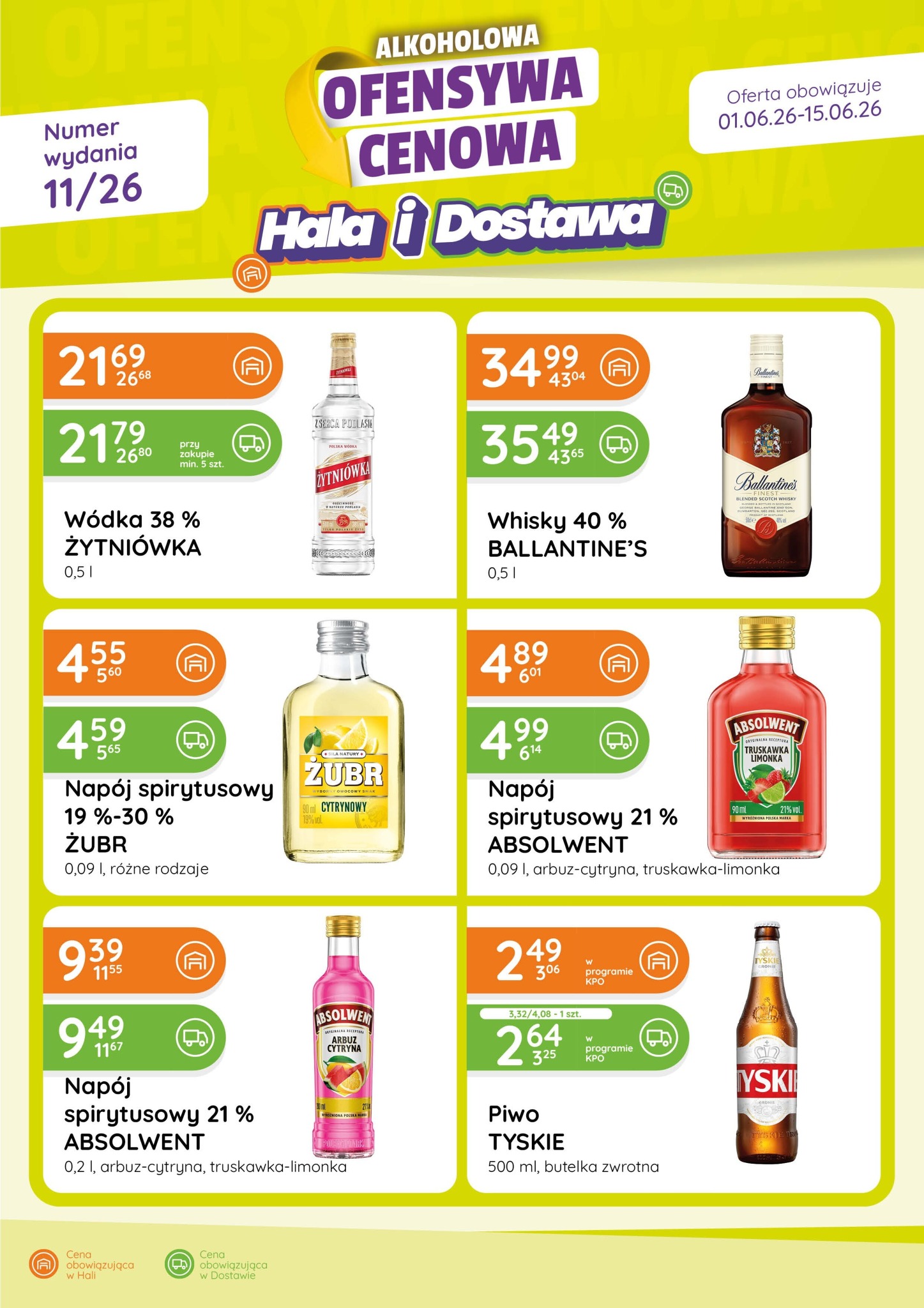 eurocash - Aktualna gazetka Eurocash - Ofensywa Alkoholowa ważna od 01.06.2026 do 15.06.2026