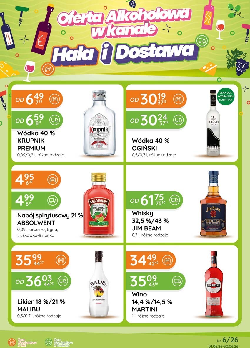 eurocash - Aktualna gazetka Eurocash - Katalog Alkoholowy ważna od 01.06.2026 do 30.06.2026